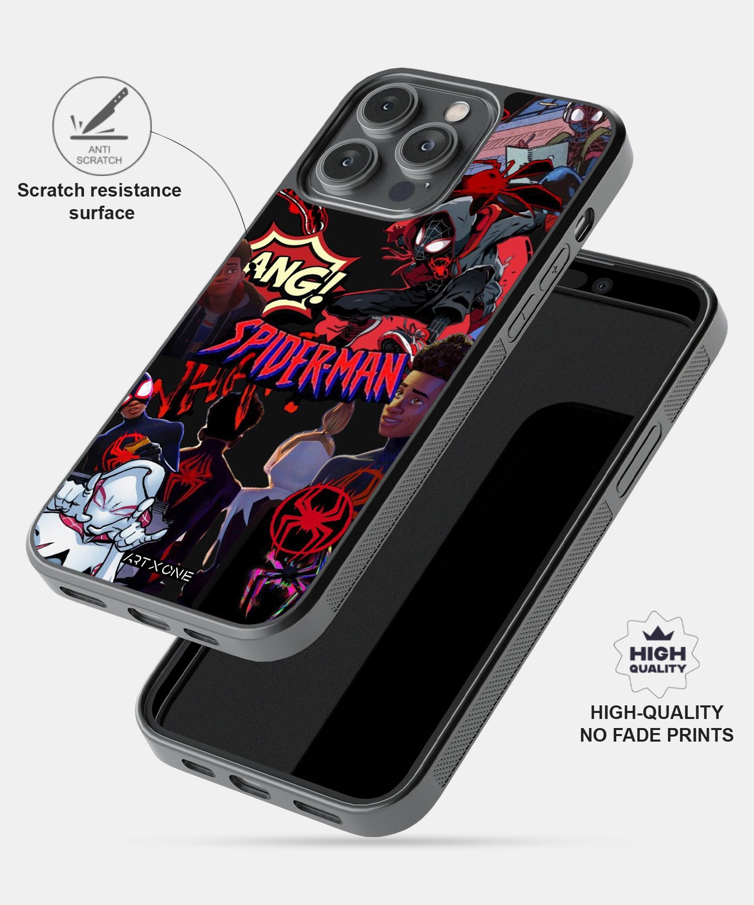 Spiderman Miles Morales Mobile Back Cover