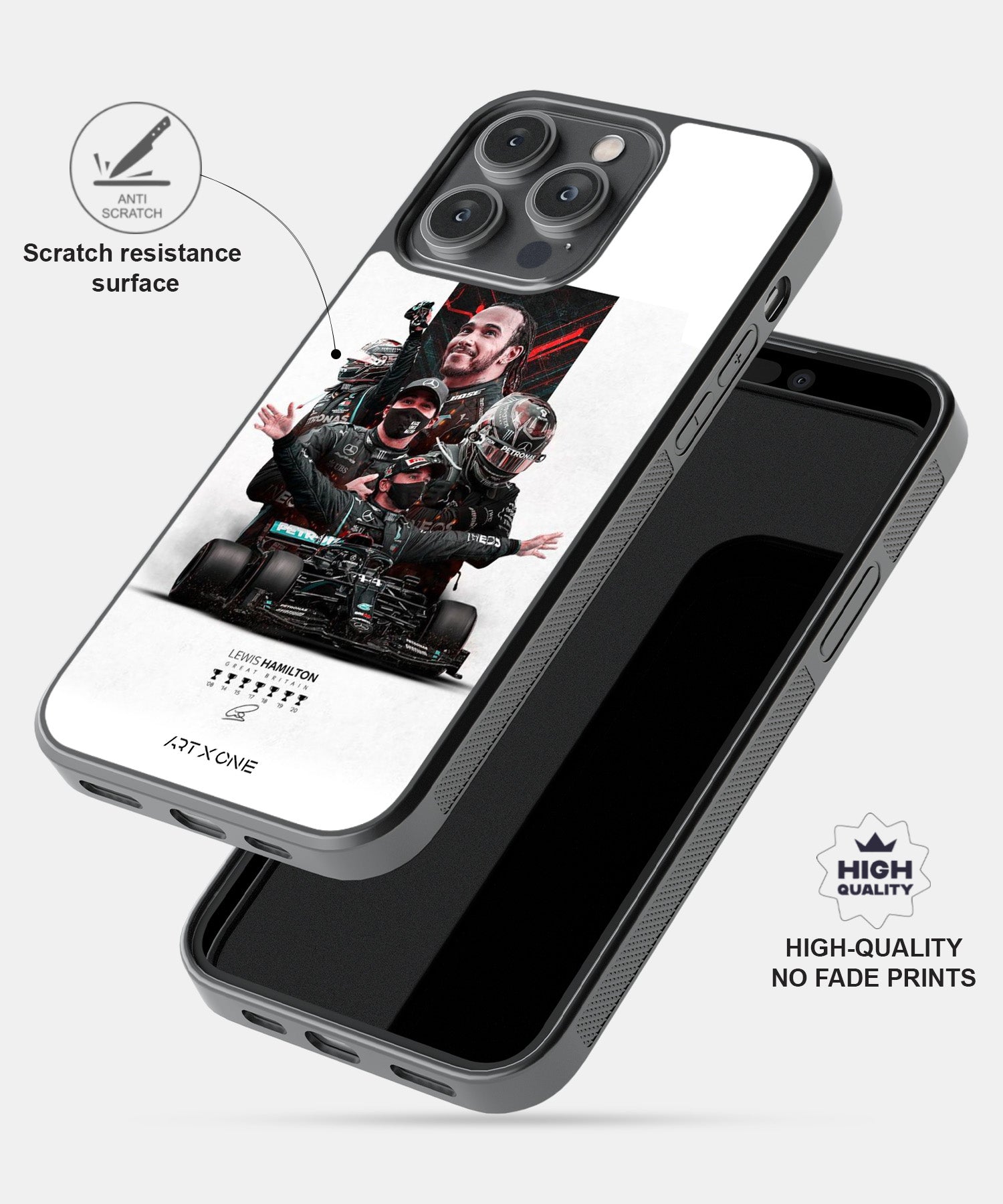 Lewis Hamilton Mobile Back Cover