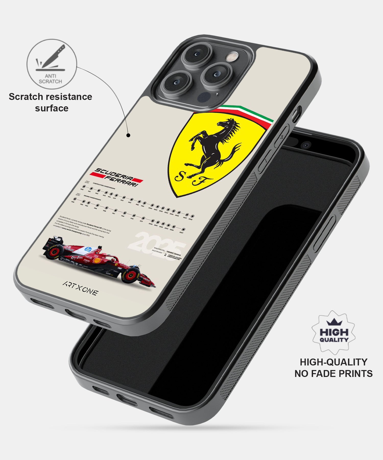 Ferrari Racing Mobile Back Cover