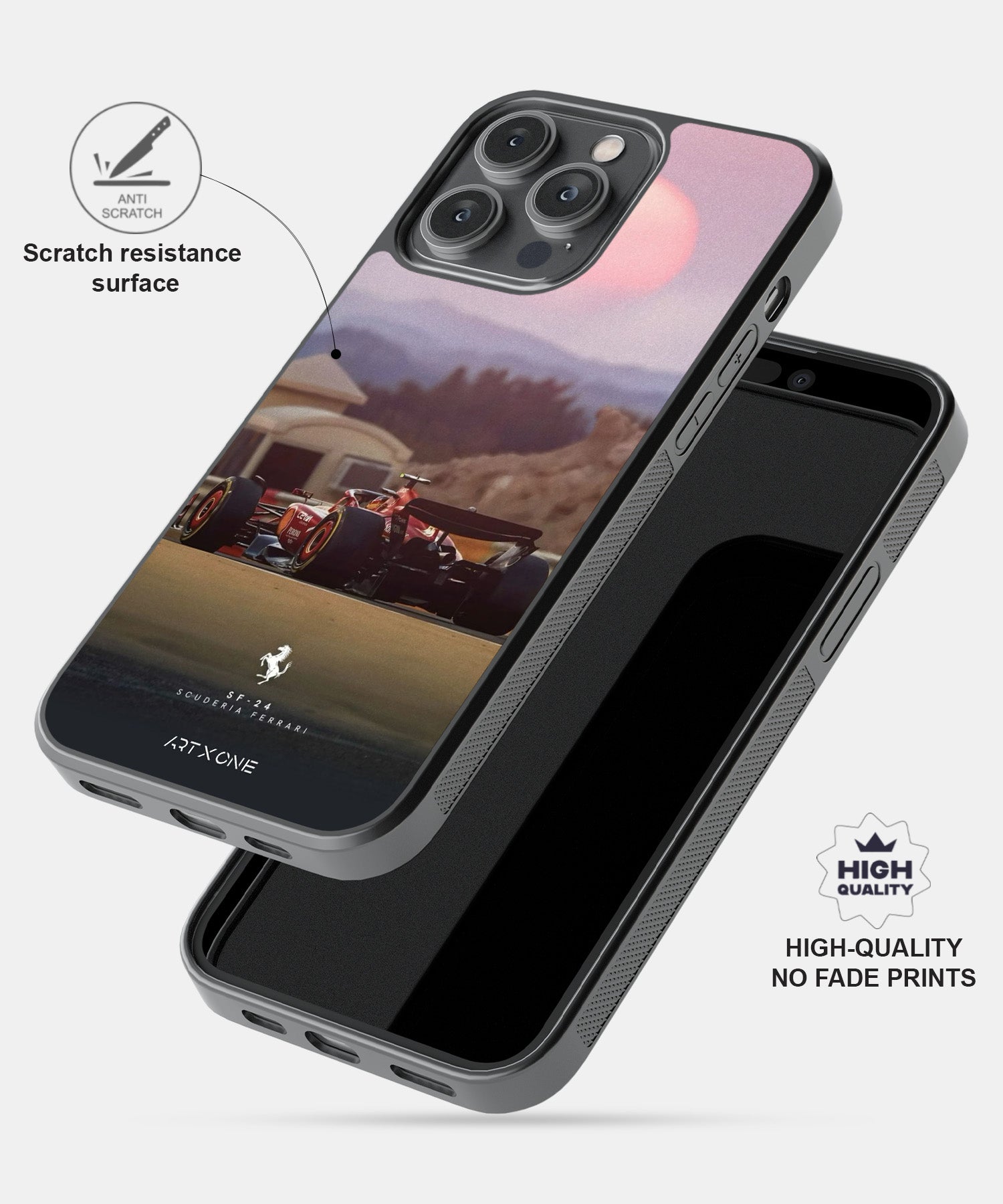 Sunset Showdown Mobile Back Cover