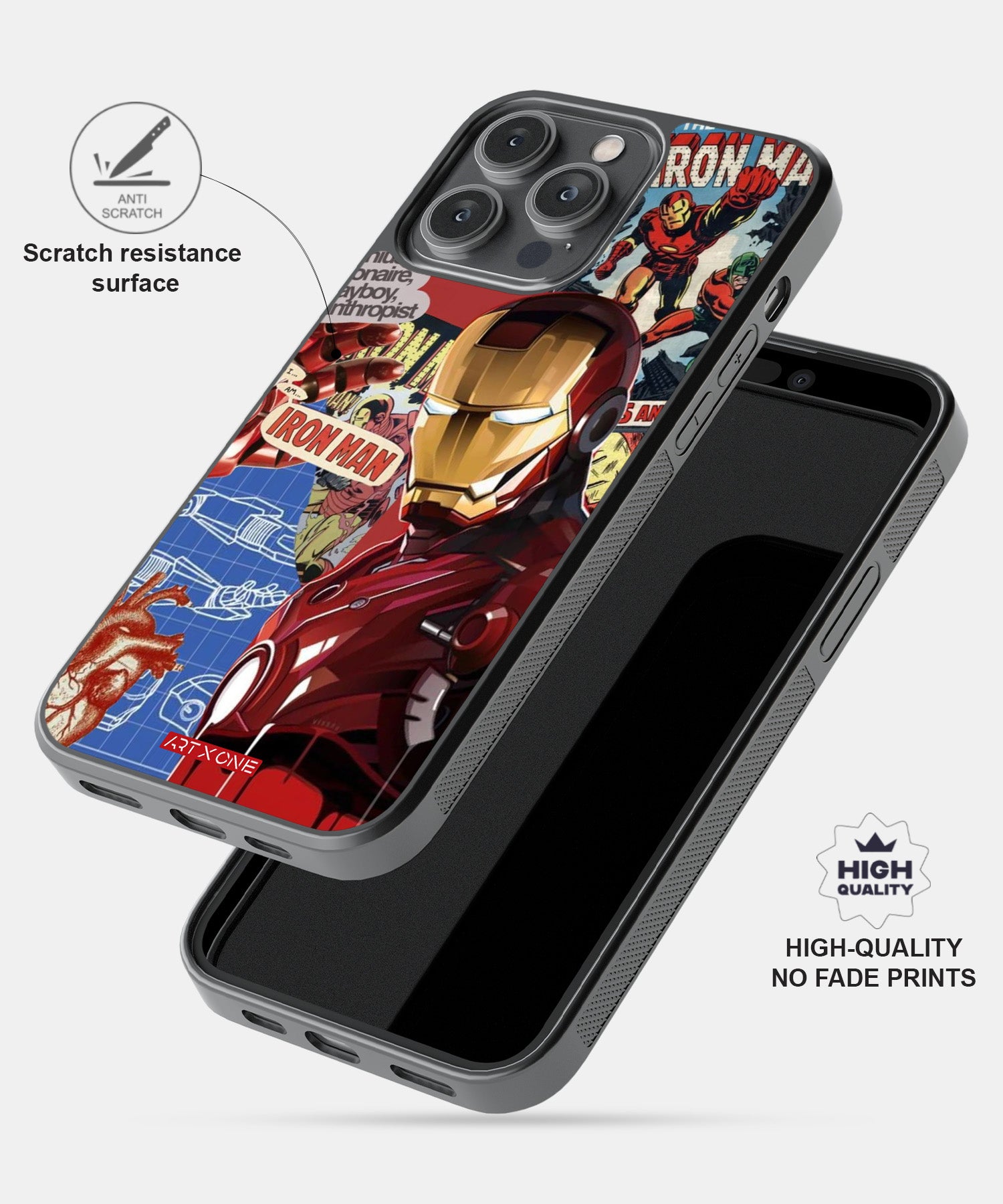 Iron Man Originals Mobile Back Cover