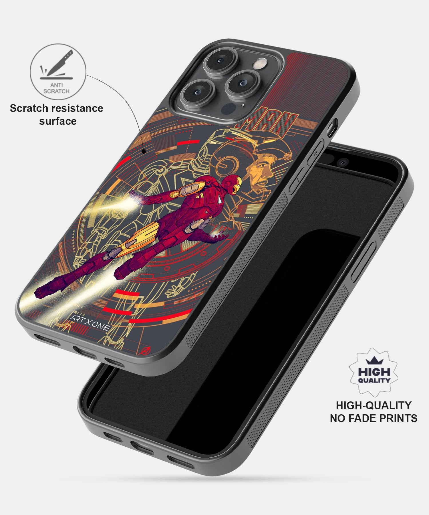 Iron Man Mobile Back Cover