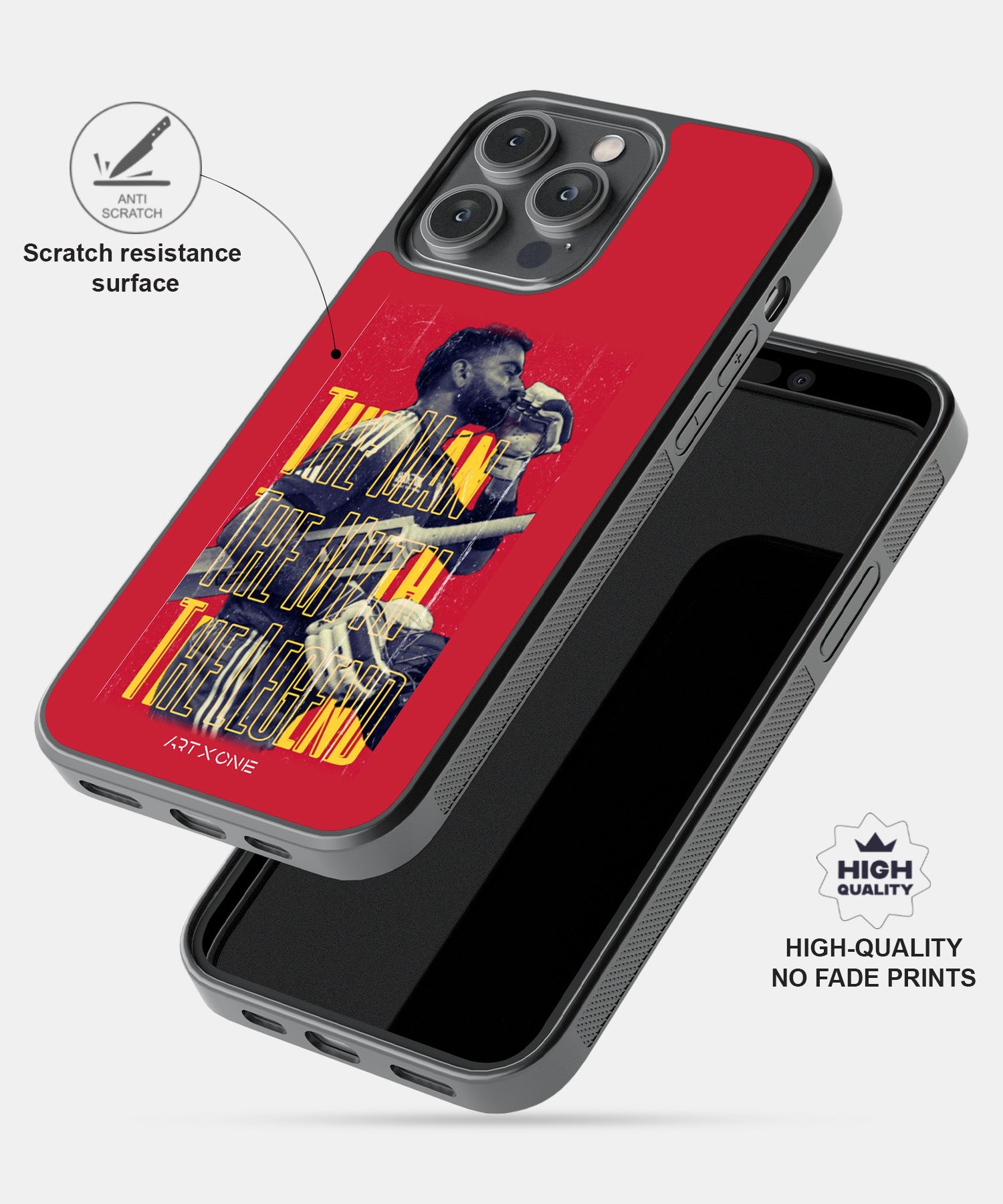 King Kohli Mobile Back Cover