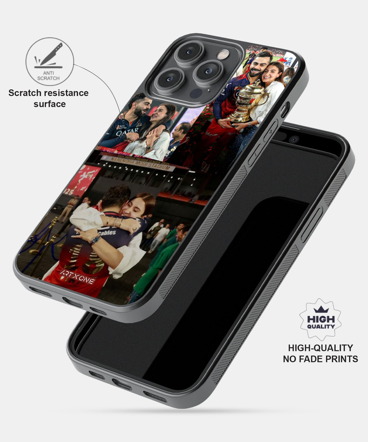 Virat-Anushka IPL Mobile Back Cover