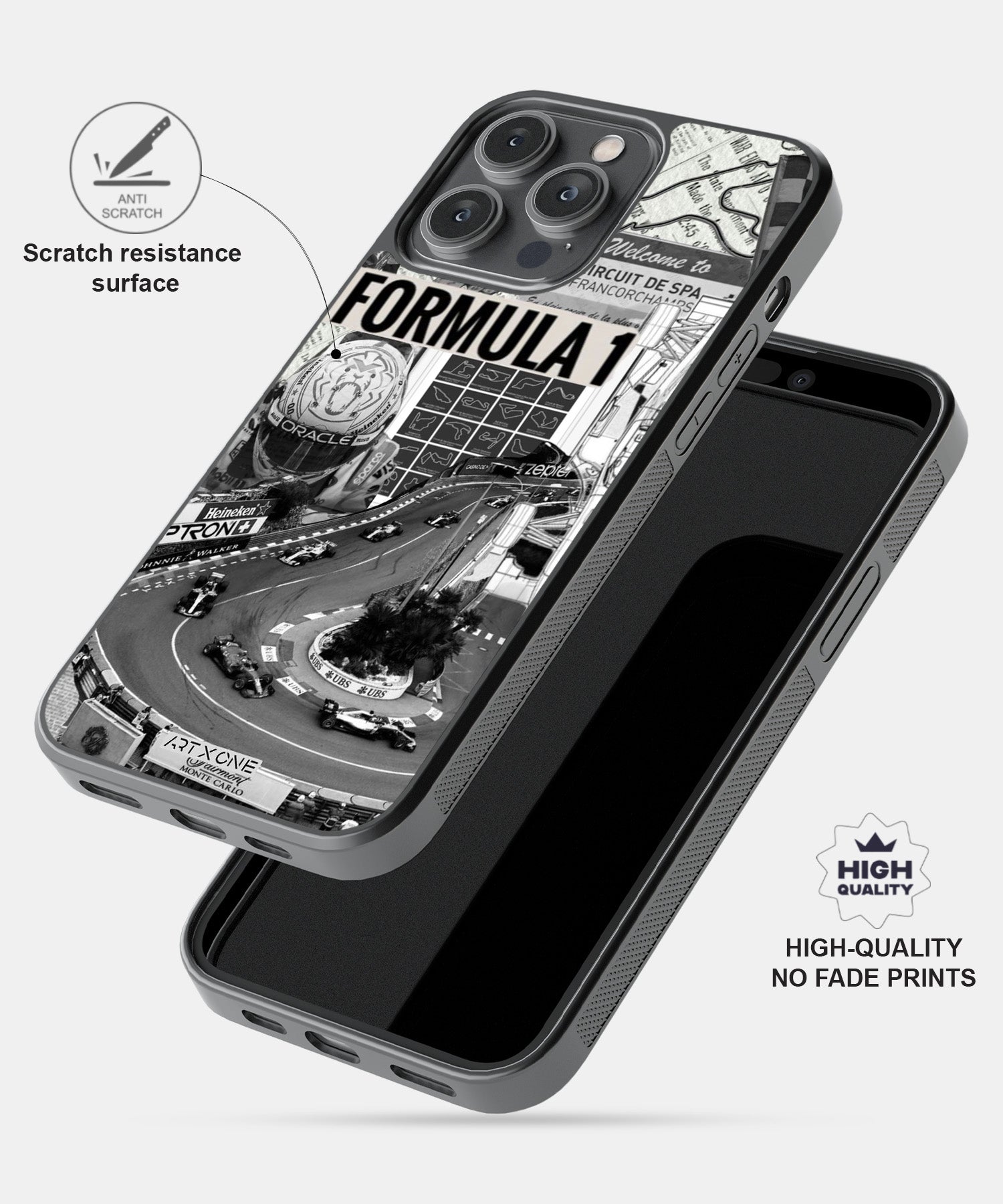 F1 Track Mobile Back Cover