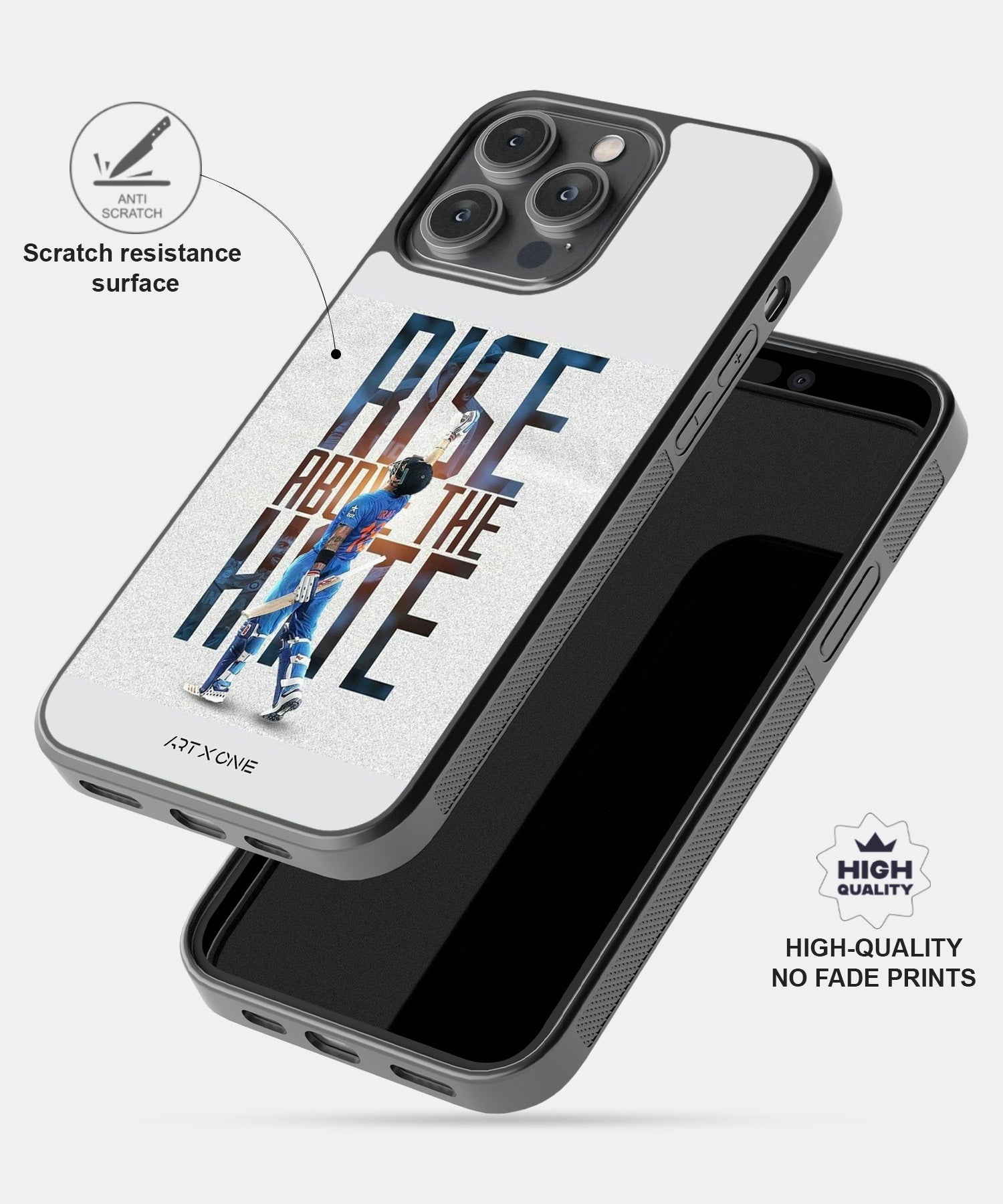 Rise Above Hate Virat Kohli Mobile Back Cover
