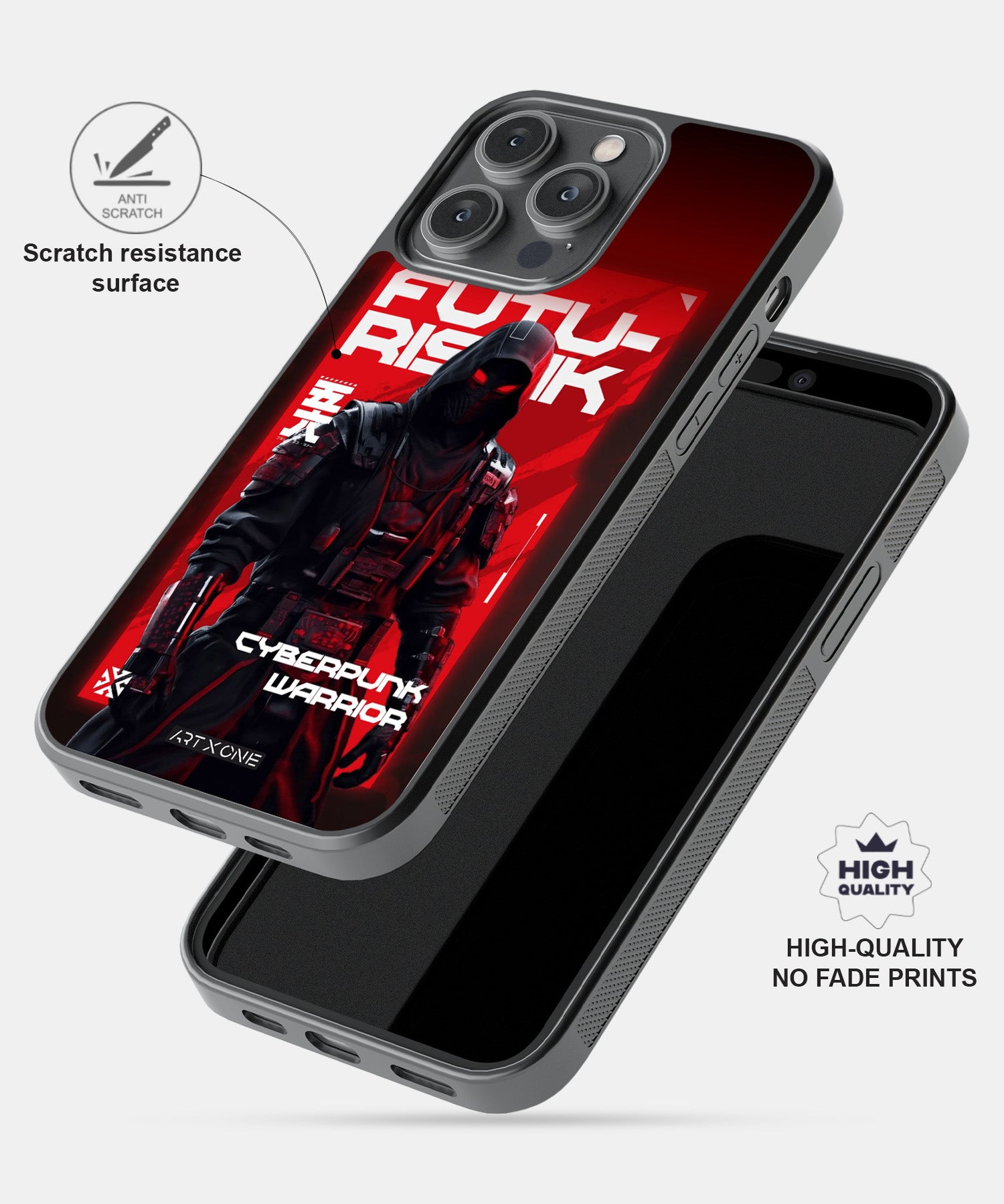 Cyberpunk Warrior Mobile Back Cover