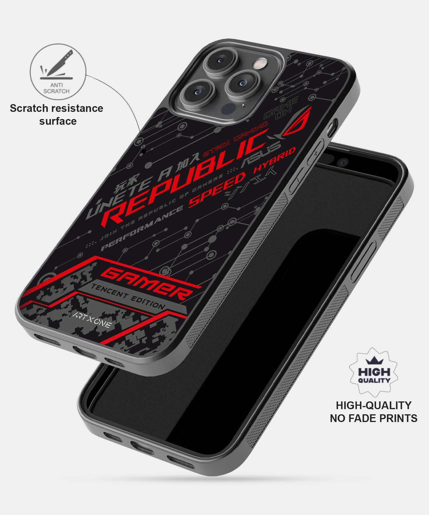 Republic of Gamer Mobile Back Cover