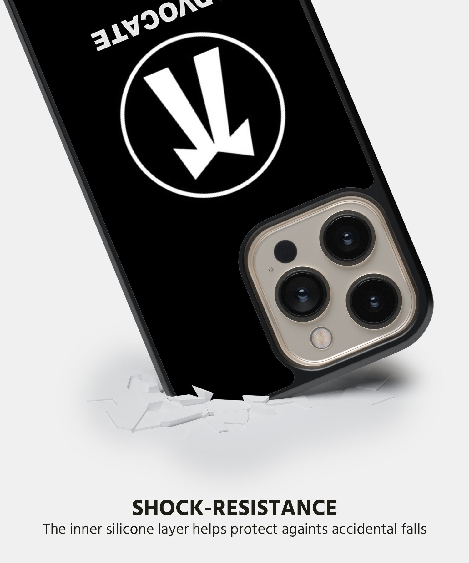 Advocate Logo & Name Custom Mobile Back Cover