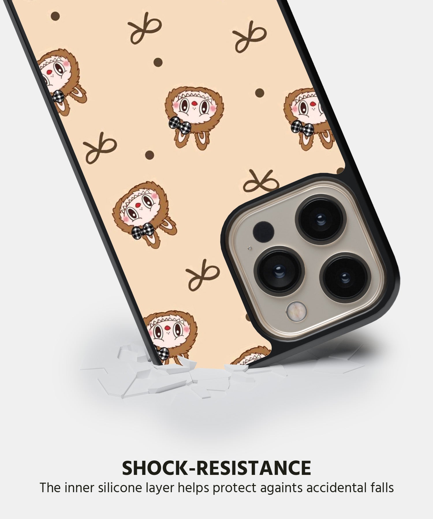 Labubu Latte Blush Mobile Back Cover