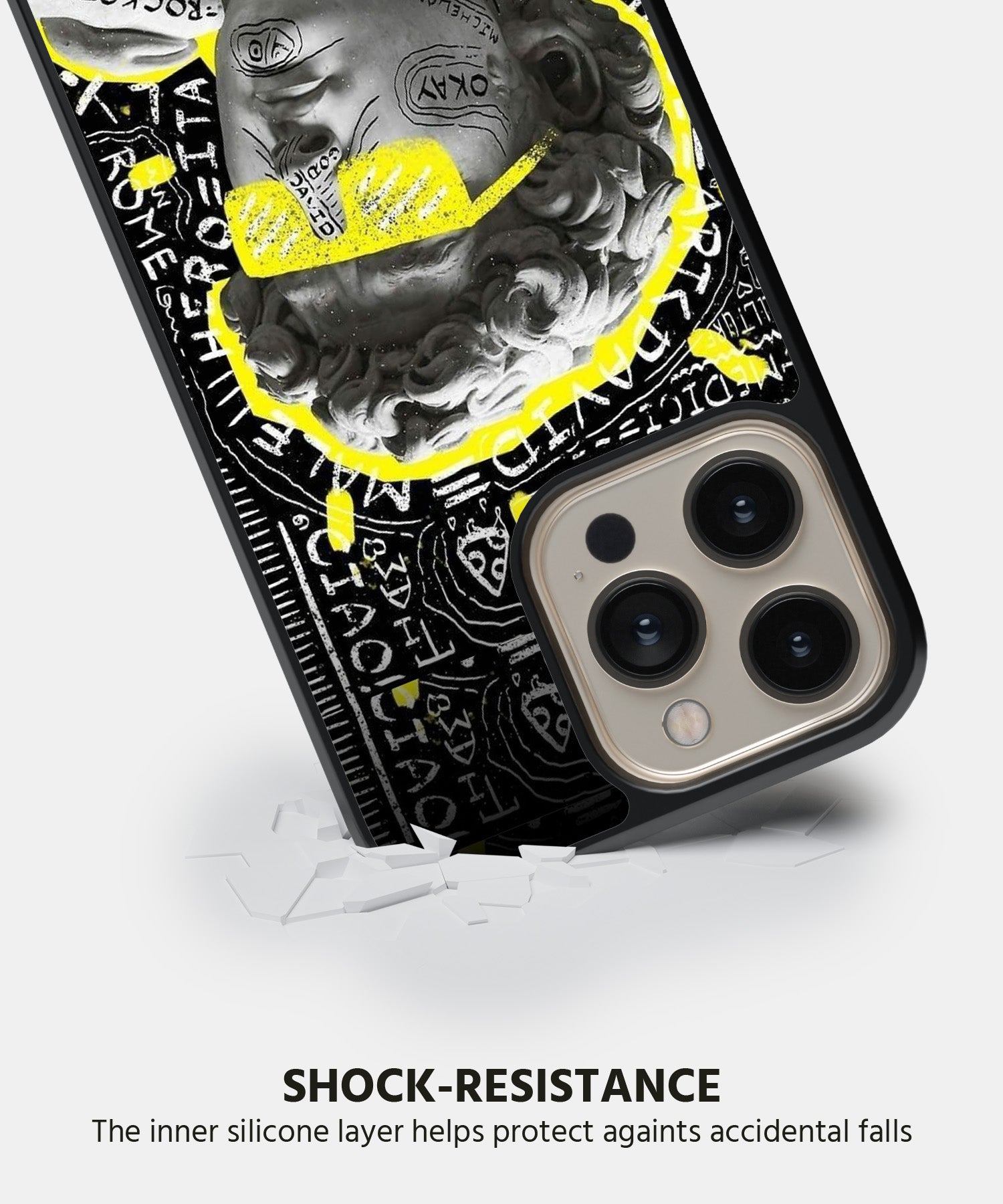 Greek God Glasses Mobile Back Cover