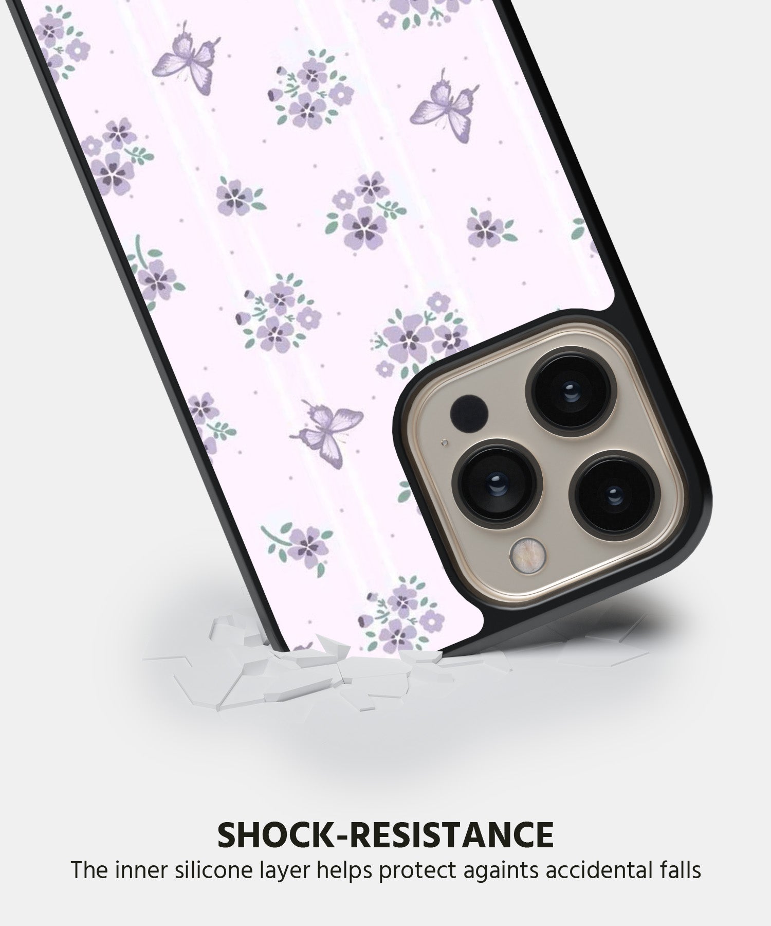 Flutter Bloom Mobile Back Cover