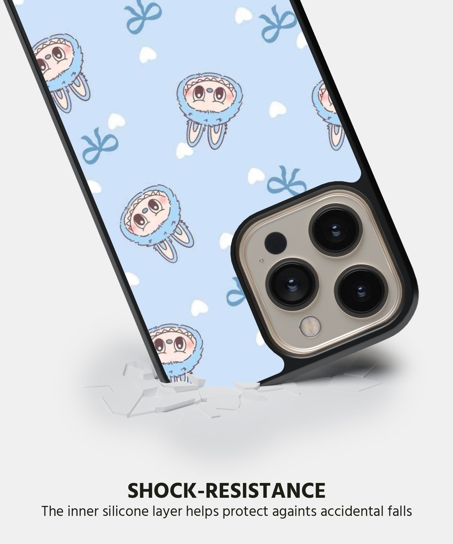 Labubu Bow Blush Mobile Back Cover