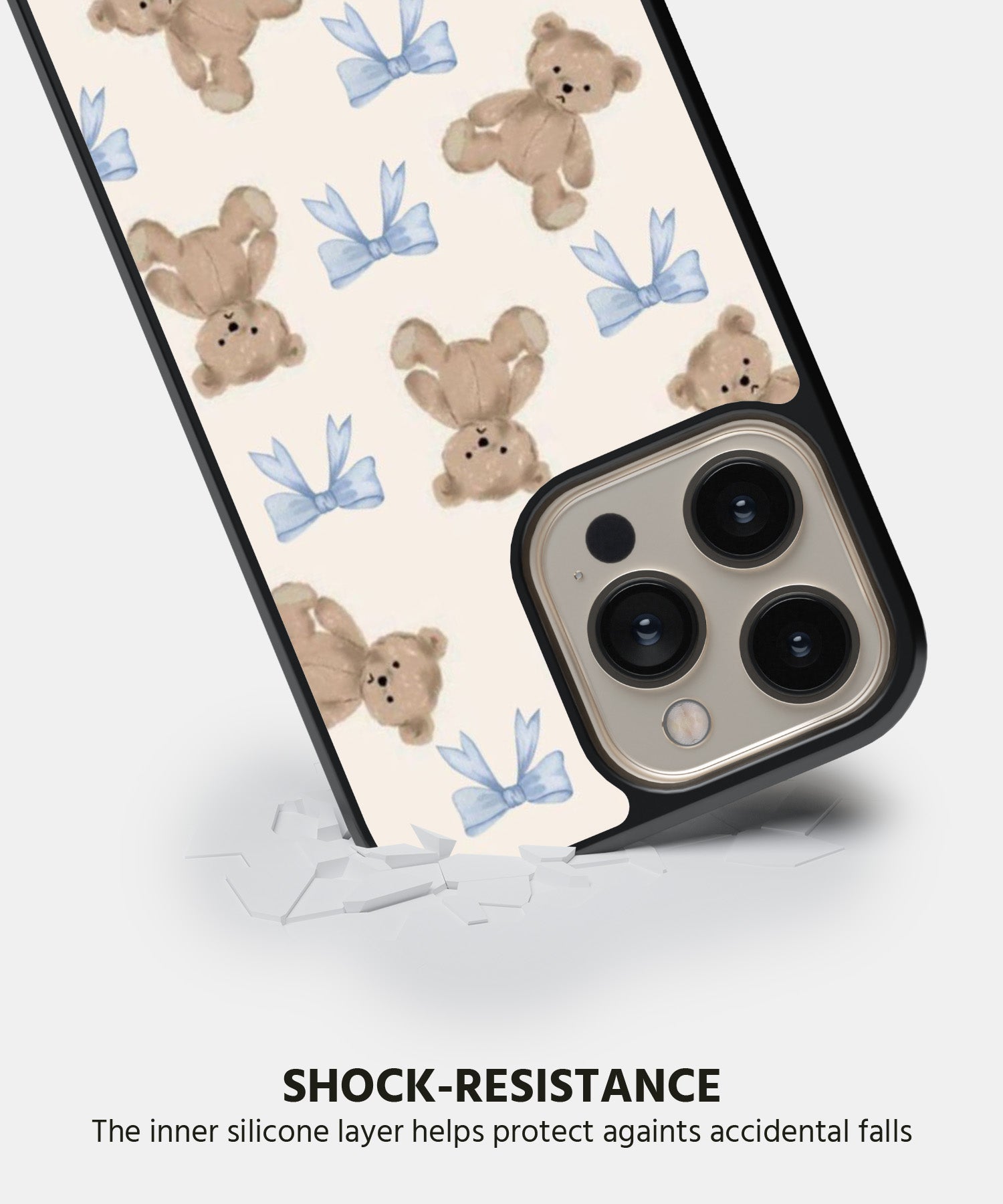 Teddy Blush Mobile Back Cover