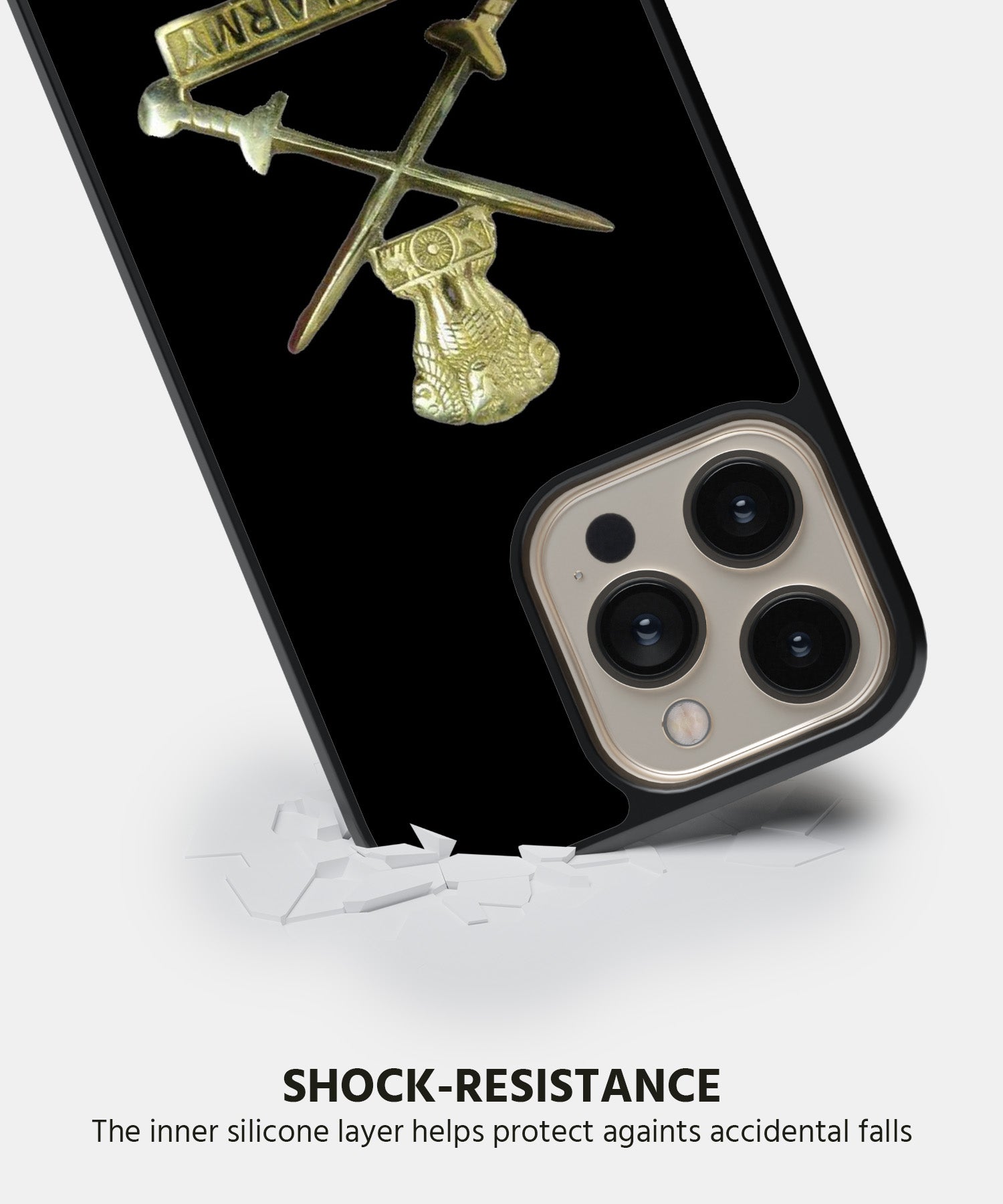 Army logo & Name Mobile Back Cover