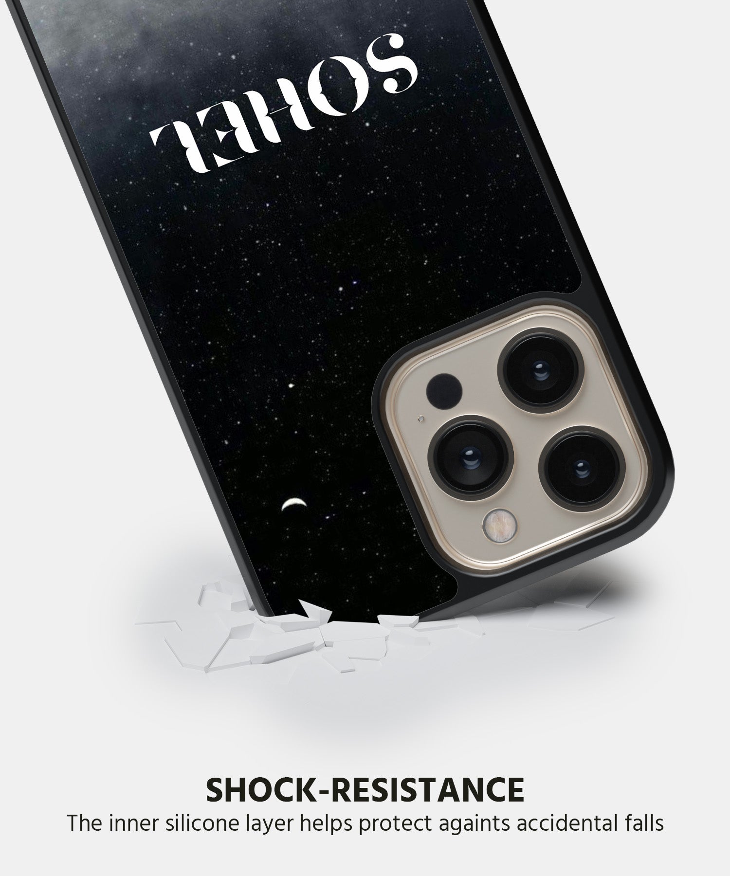 Black Aura Mobile Back Cover
