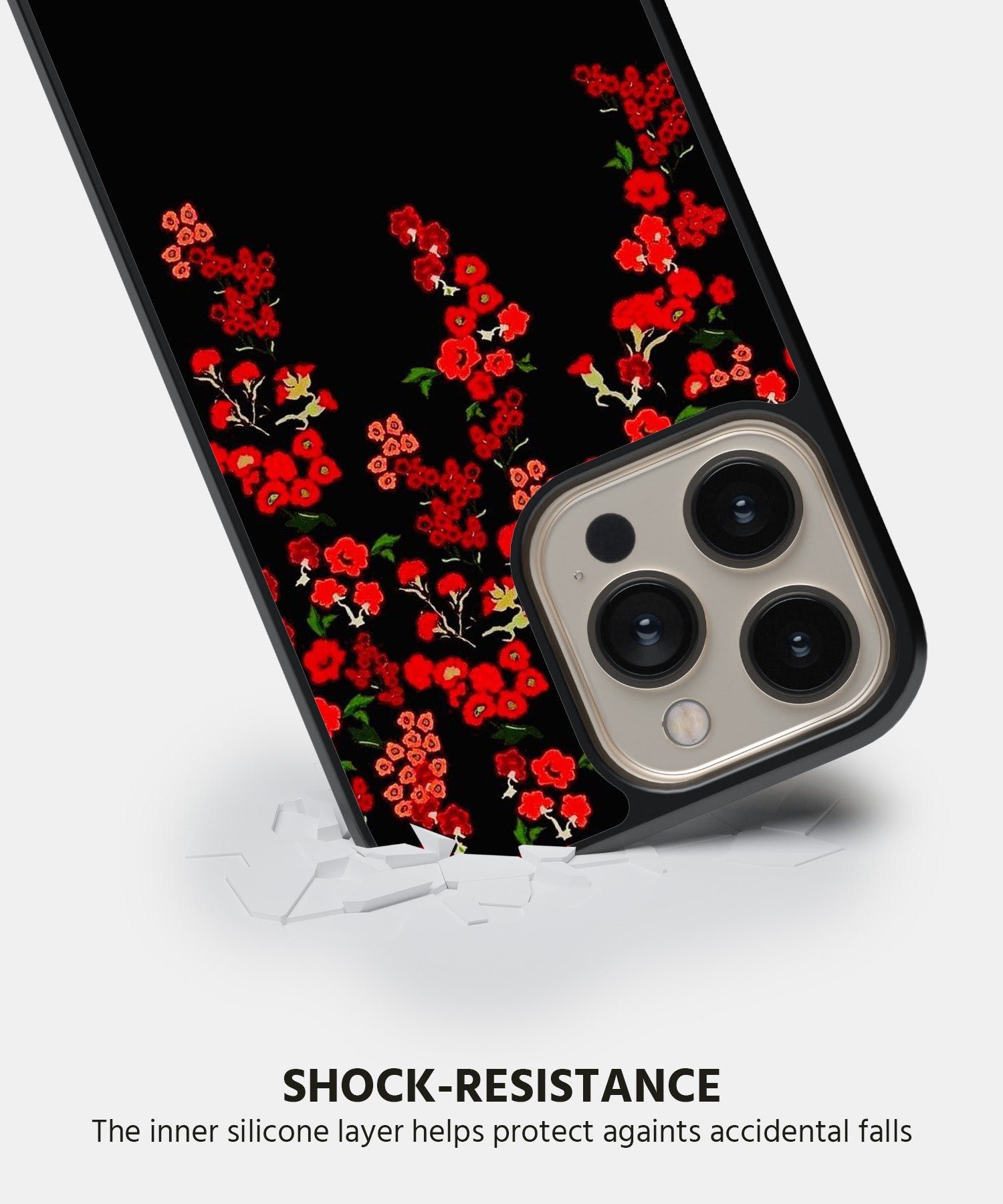 Flower Rain Mobile Back Cover