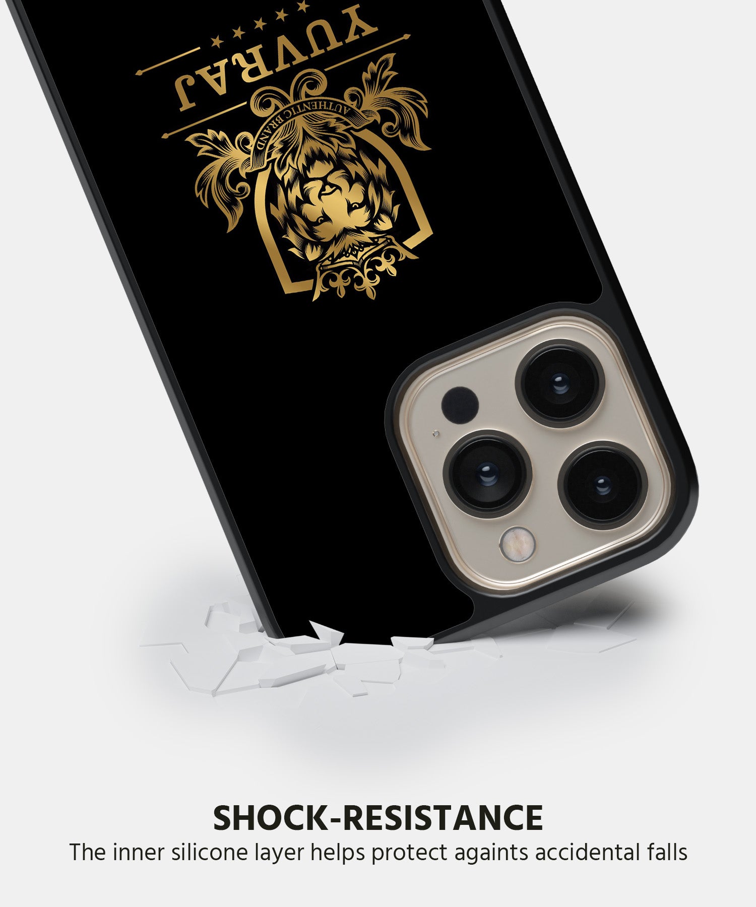 King Monogram Mobile Back Cover