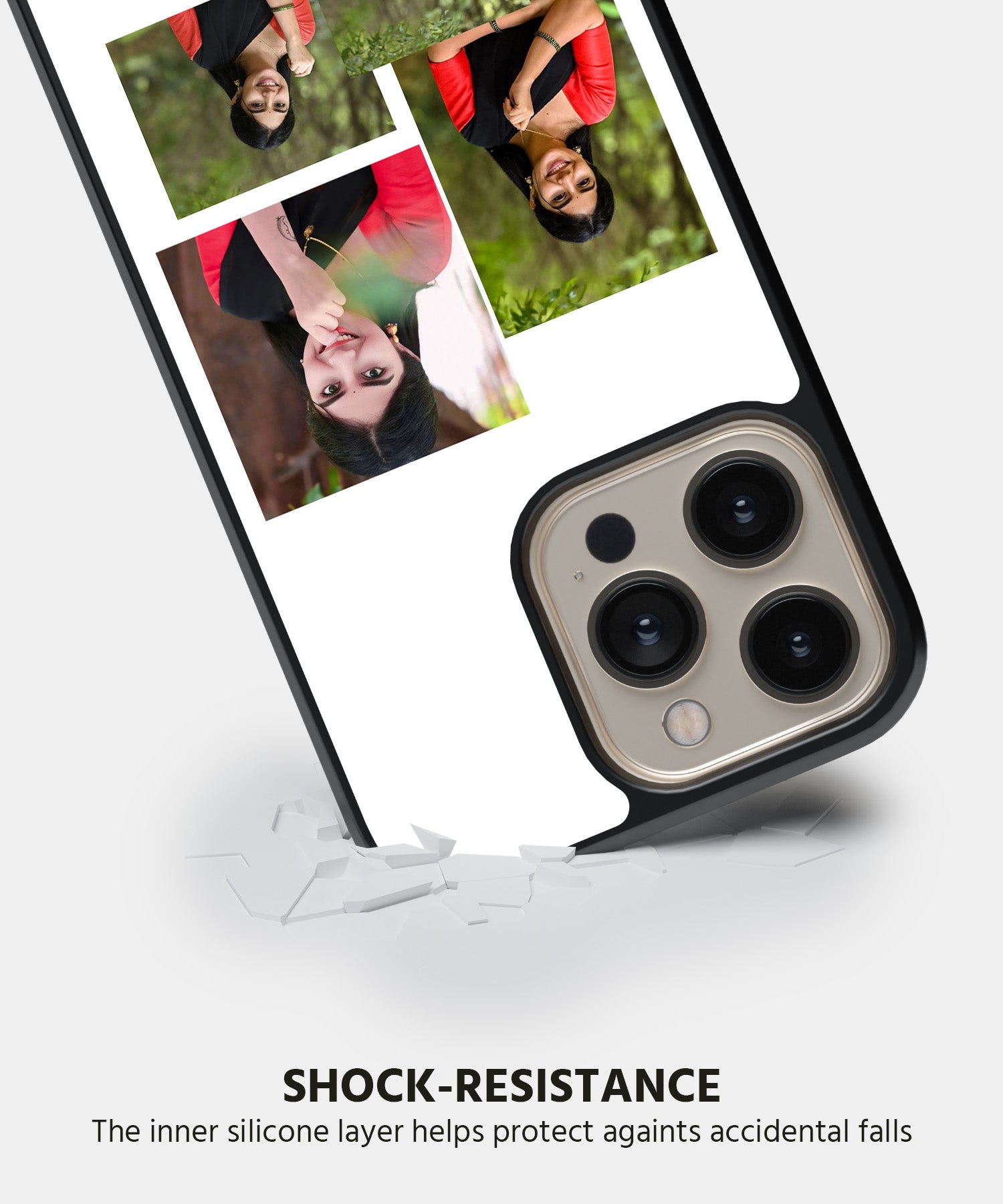 Photo Card Template Mobile Back Cover