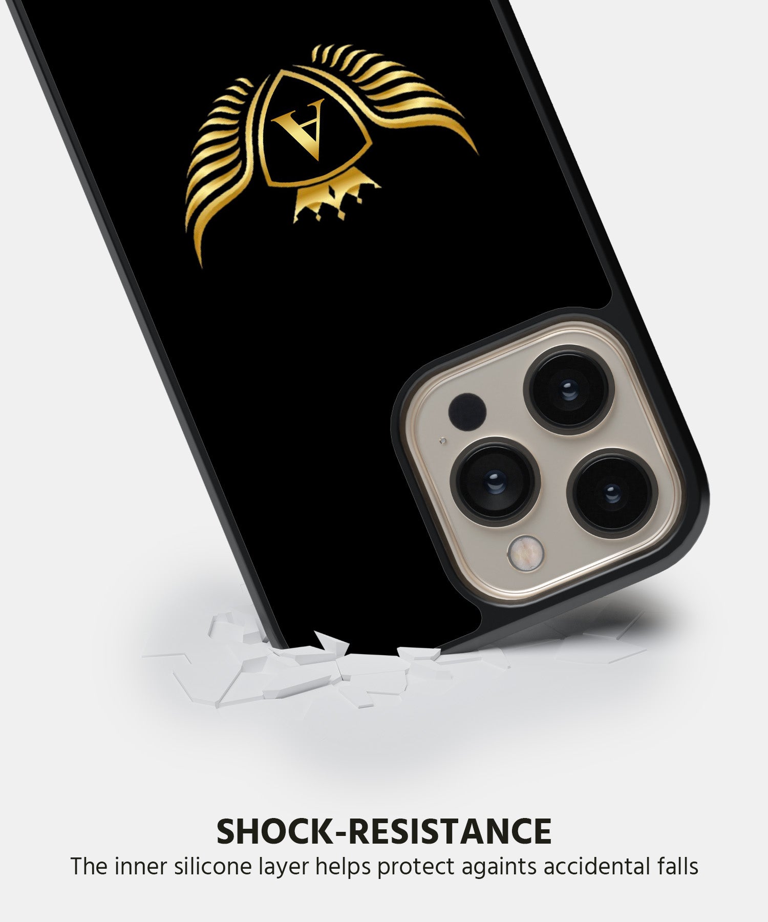 Royal Monogram Mobile Back Cover