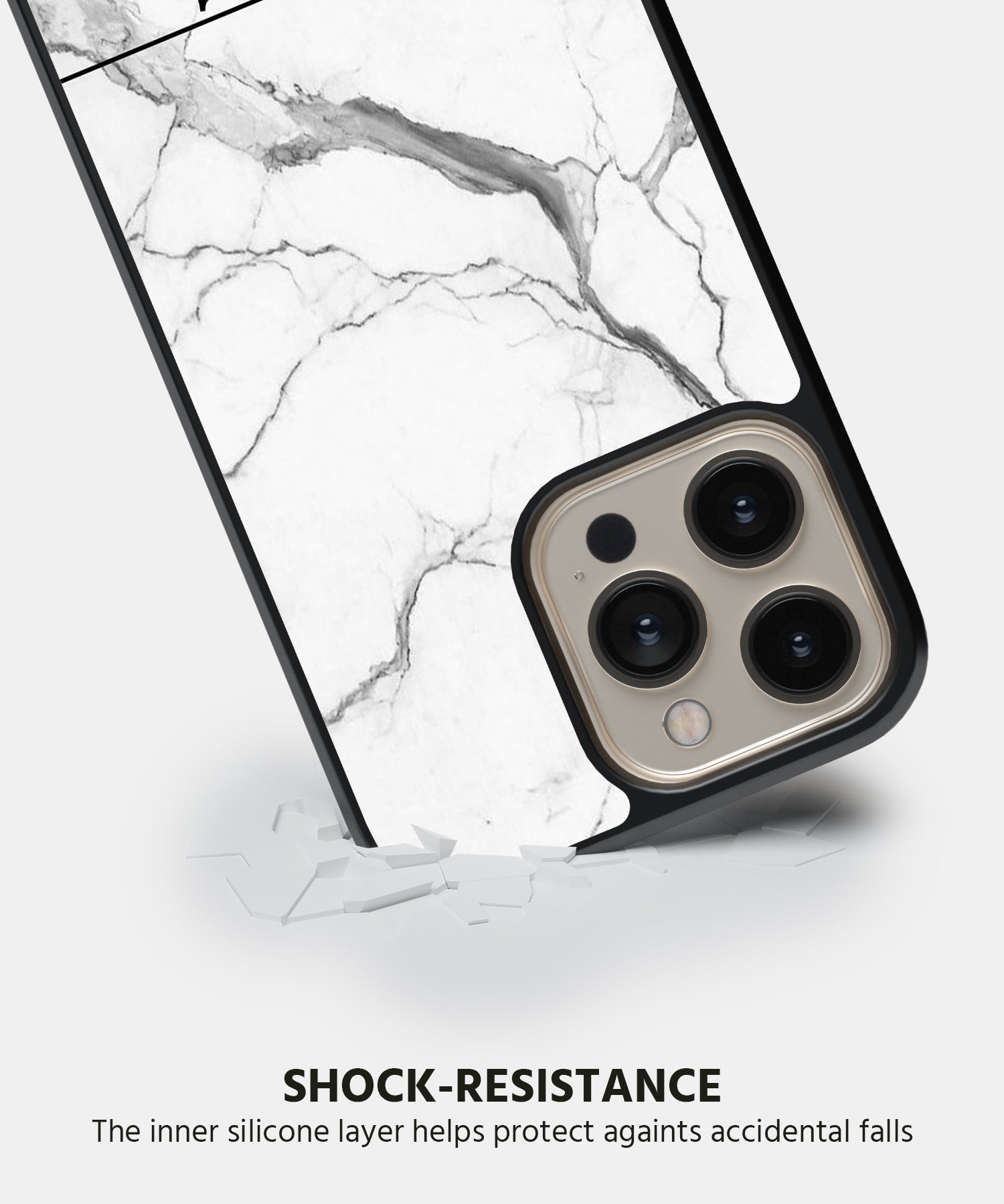 White Marble  Mobile Back Cover