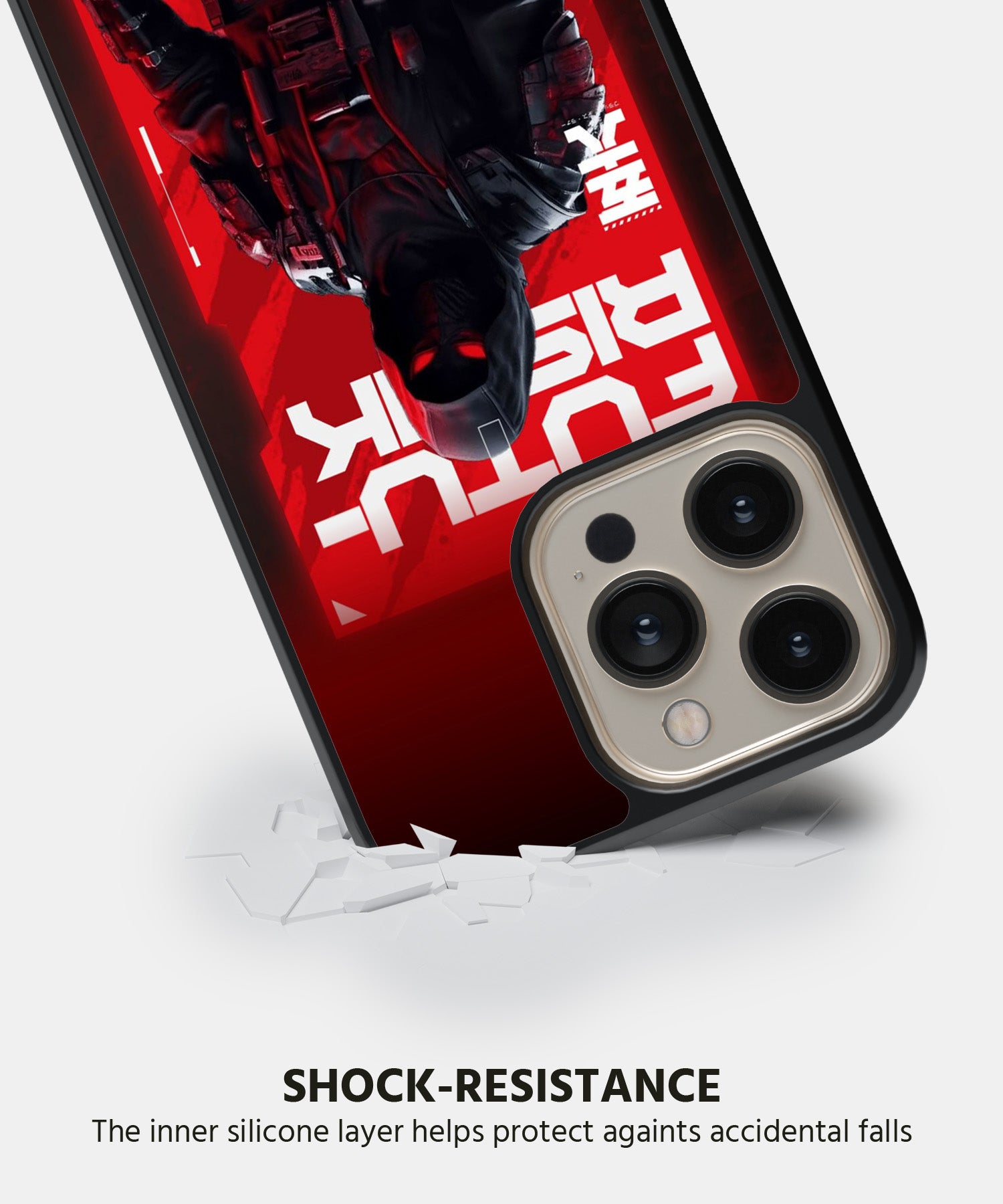 Cyberpunk Warrior Mobile Back Cover