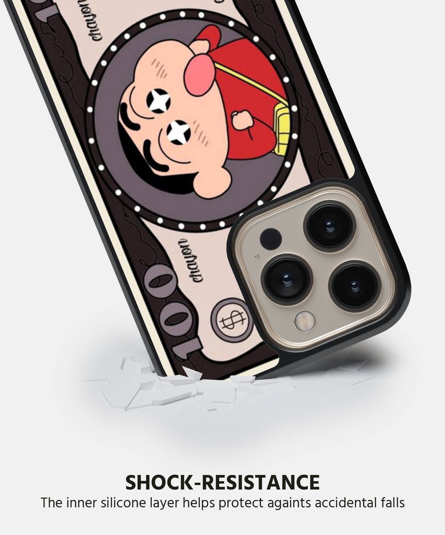Shin-chan Mobile Back Cover