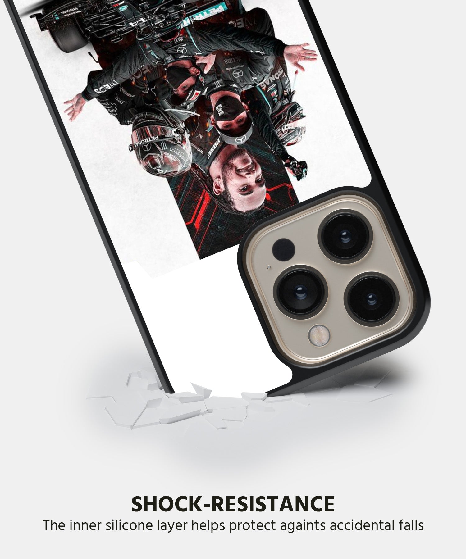 Lewis Hamilton Mobile Back Cover