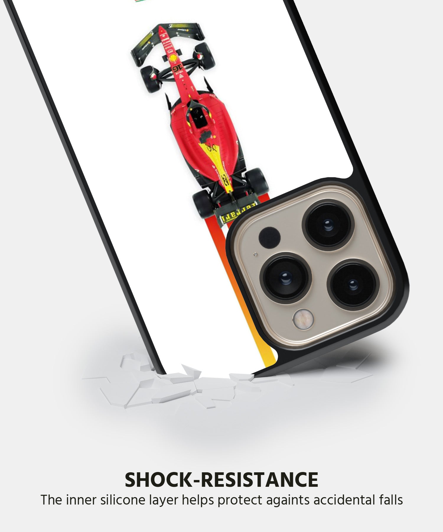 Ferrari Leclerc Mobile Back Cover