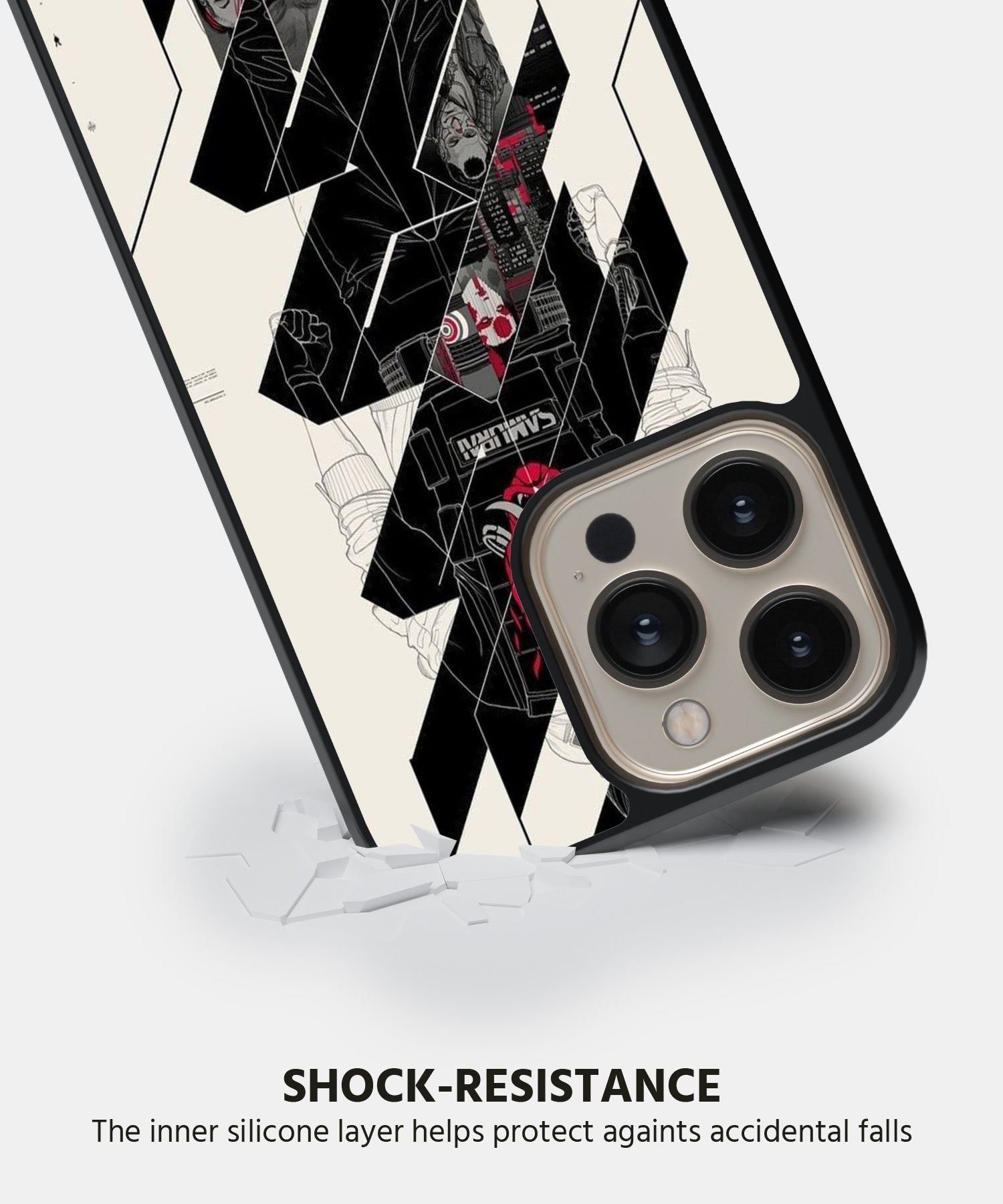 Samurai Mobile Back Cover