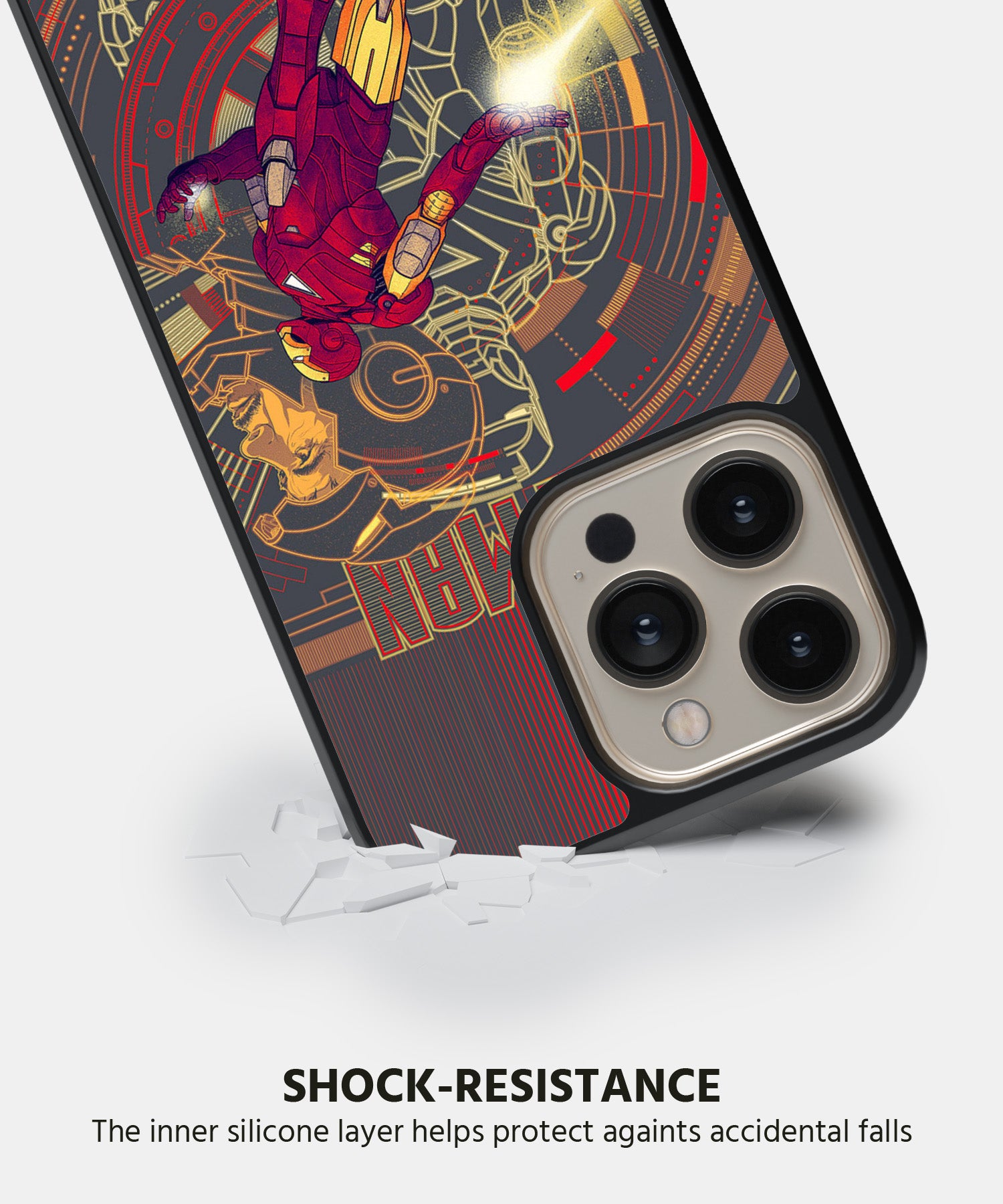 Iron Man Mobile Back Cover
