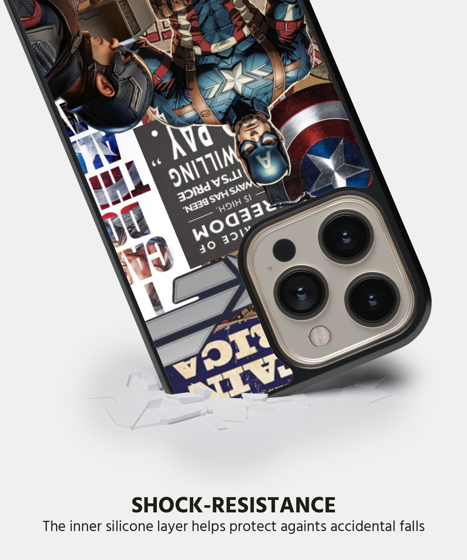 Captain American Originals Mobile Back Cover