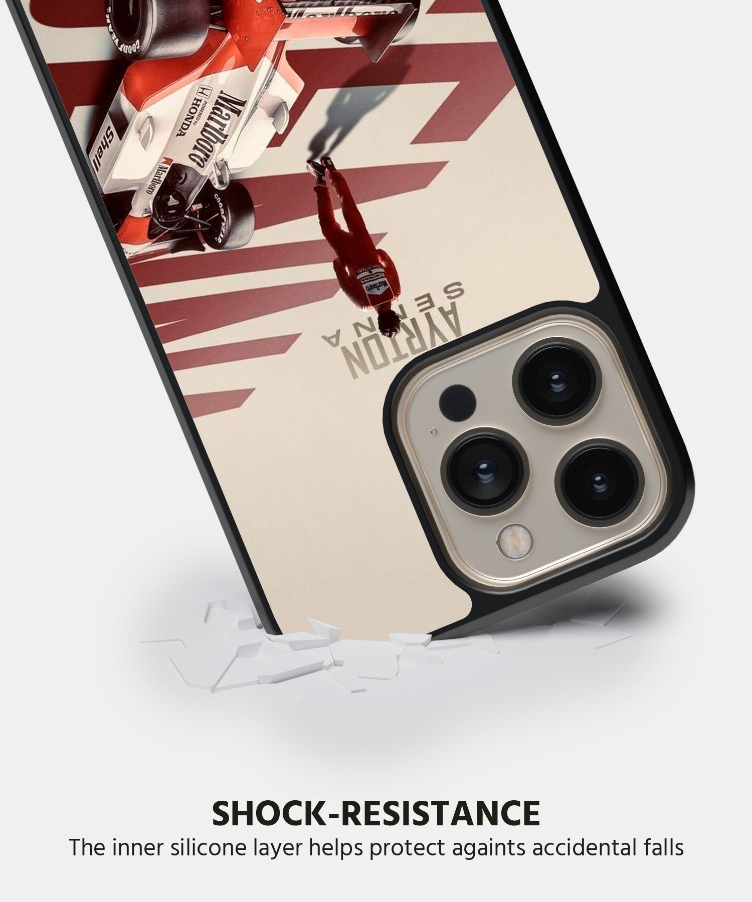 Ayrton Senna Mobile Back Cover