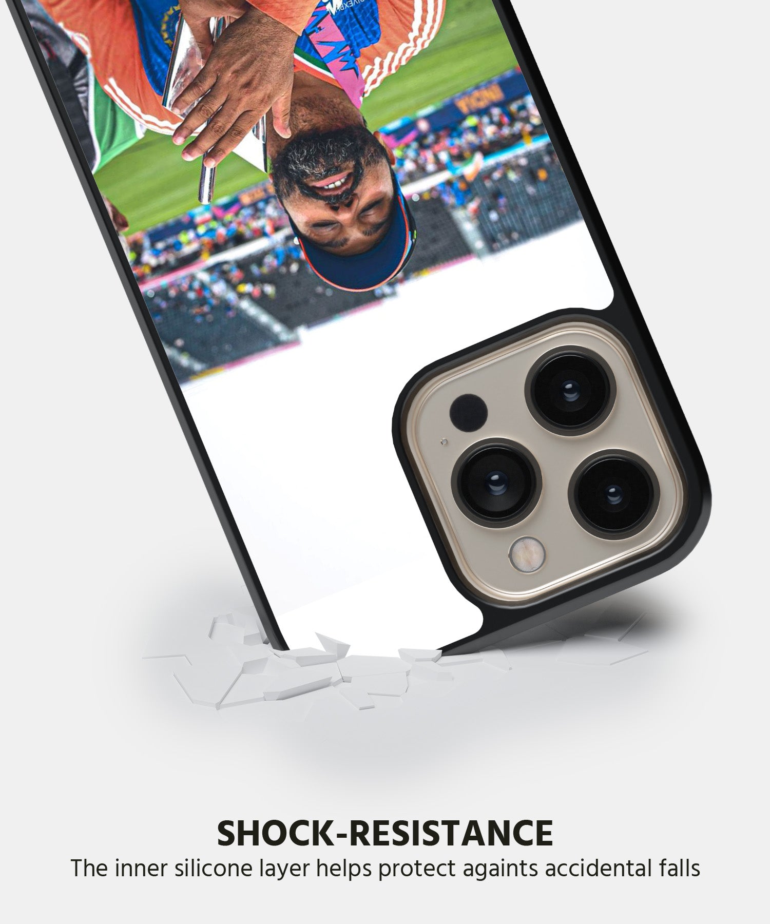 Rohit Sharma T20 Champion Mobile Back Cover