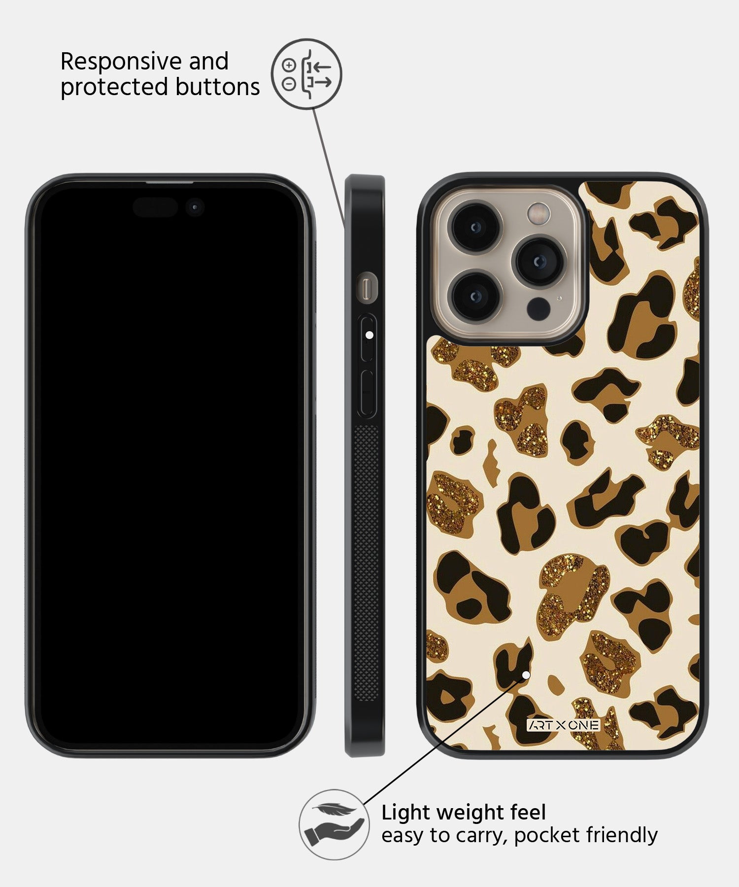 Animal Print Mobile Back Cover