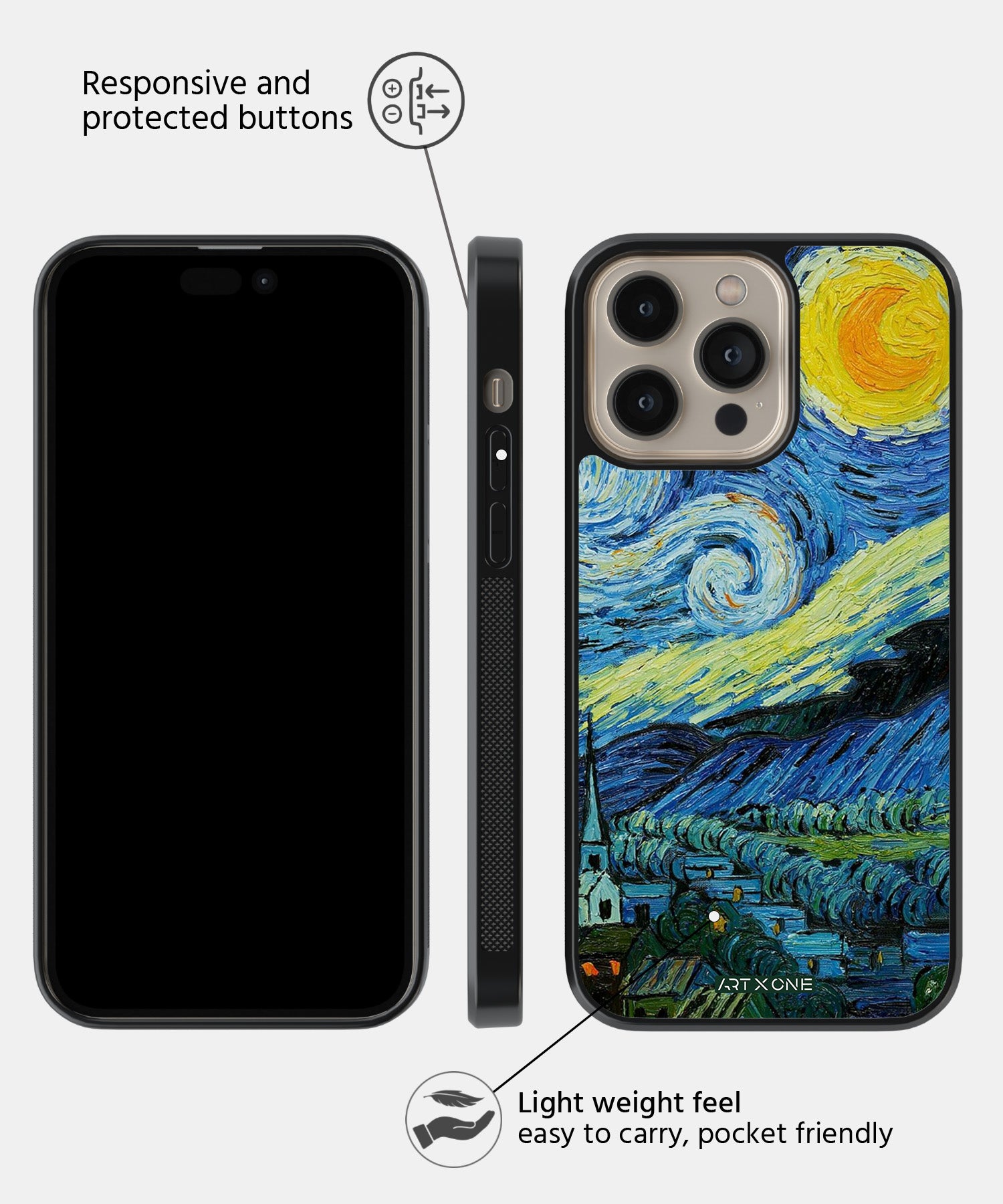 Vague Art Mobile Back Cover