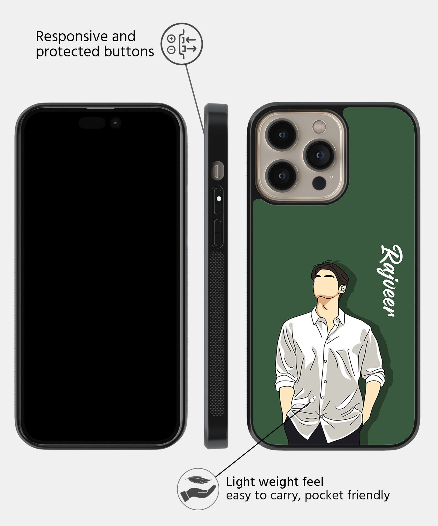 Aesthetic Boy  Mobile Back Cover