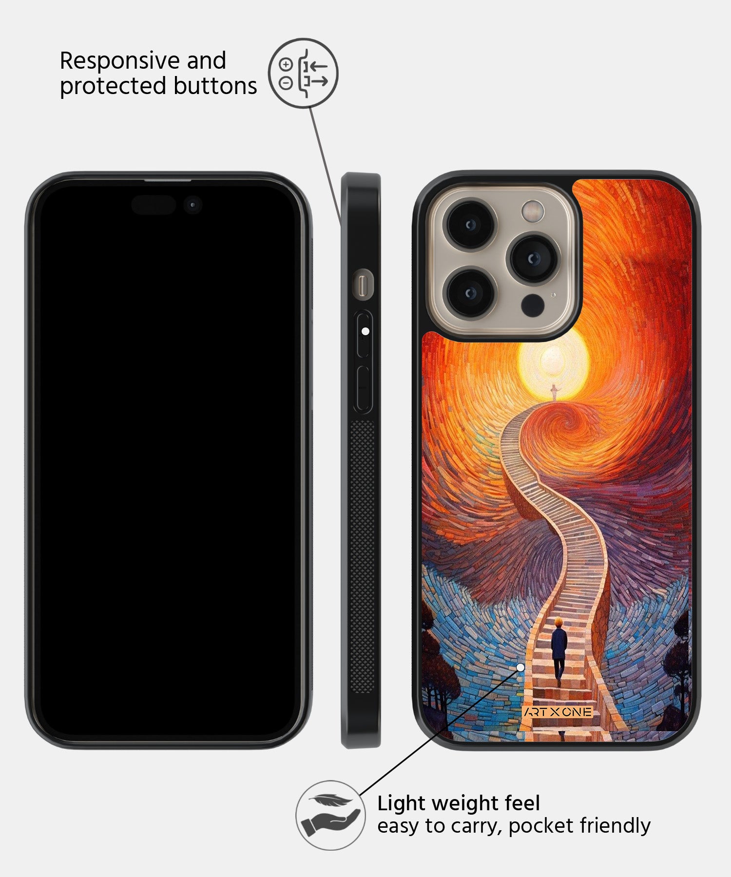 Stairs Mobile Back Cover