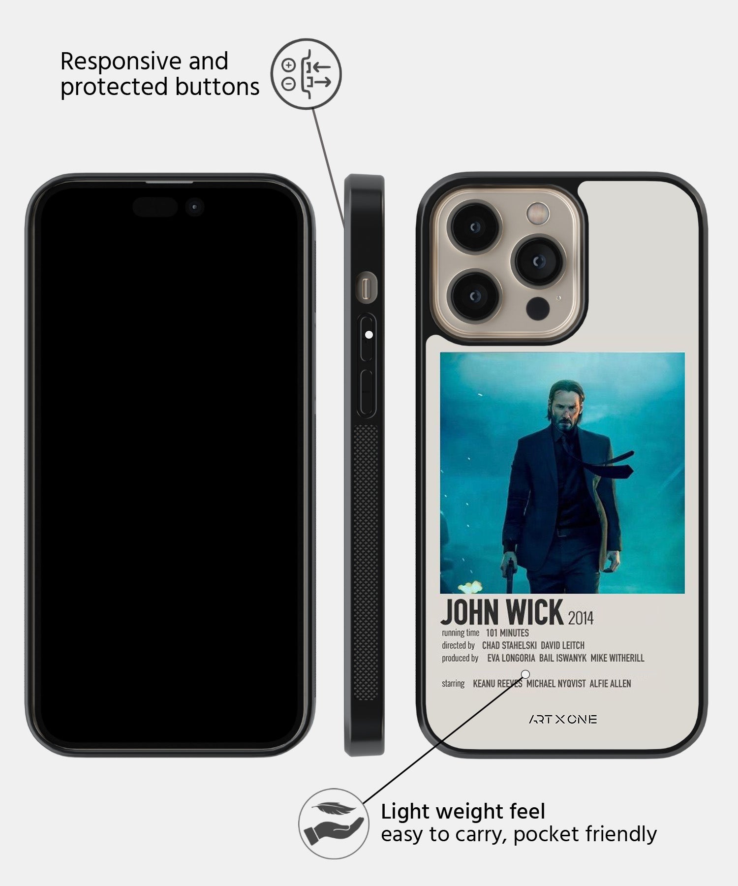 John Wick Mobile Back Cover
