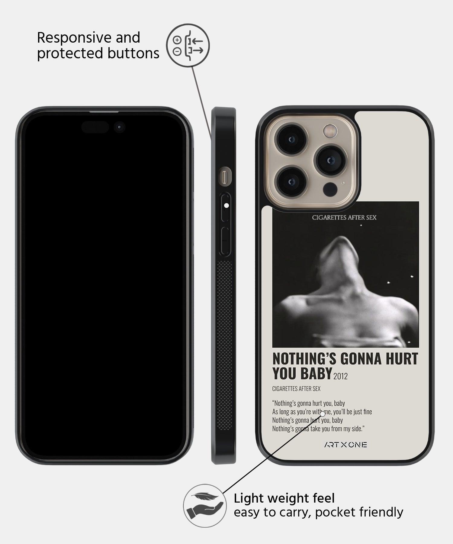 Nothings Gonna Hurt You Baby Mobile Back Cover