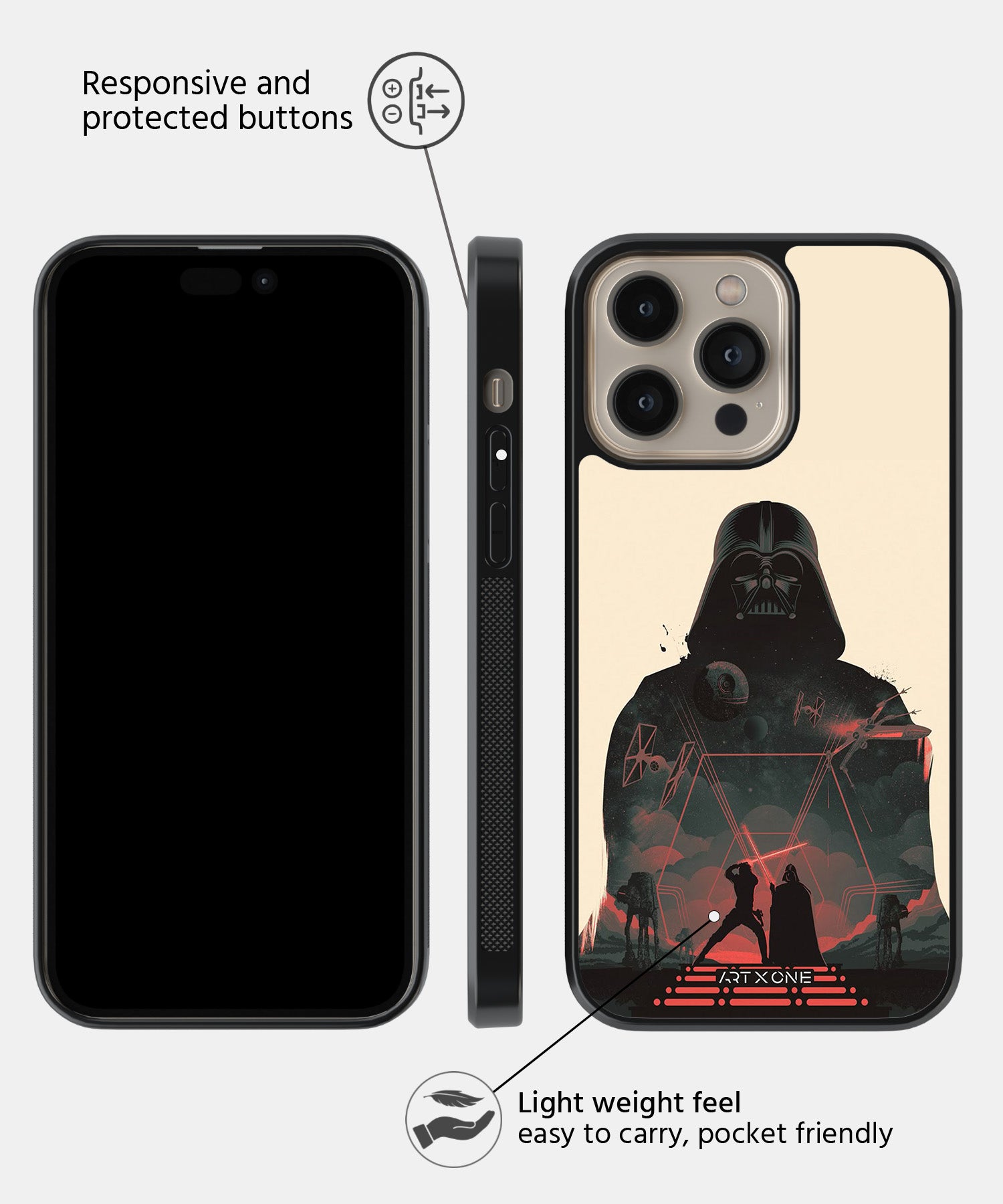 Darth Vader Mobile Back Cover