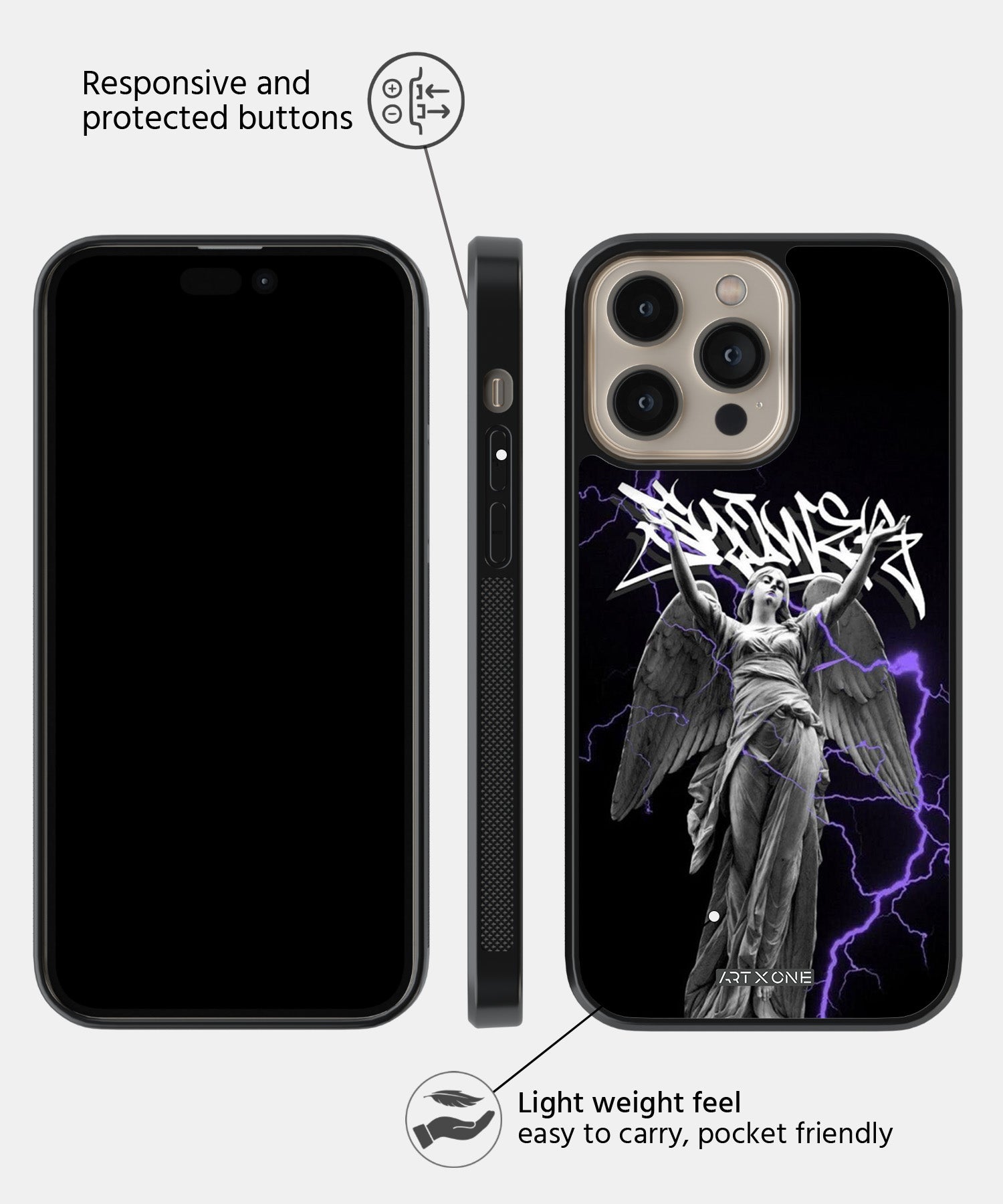 Thunder Mobile Back Cover