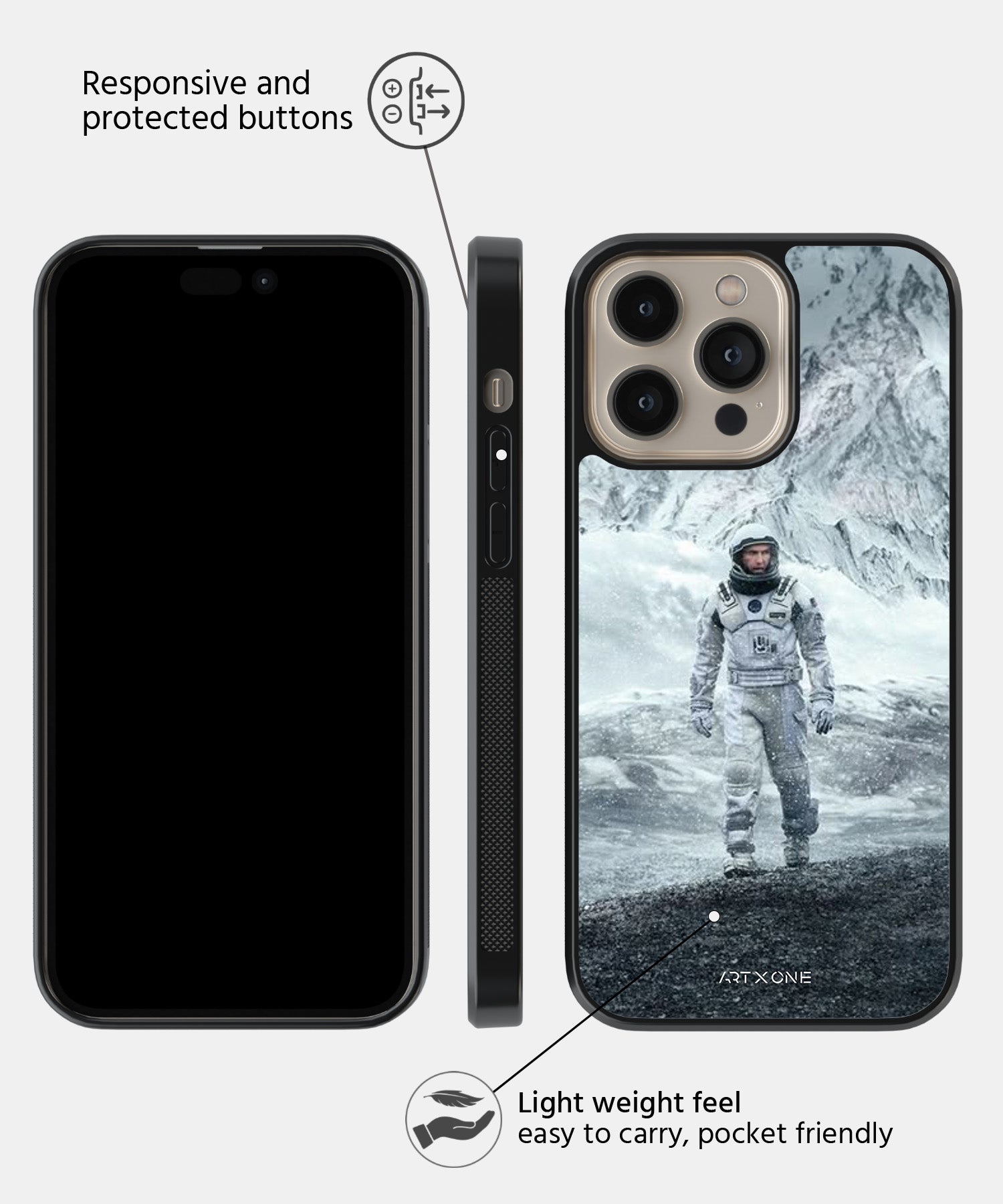Cooper Interstellar Mobile Back Cover