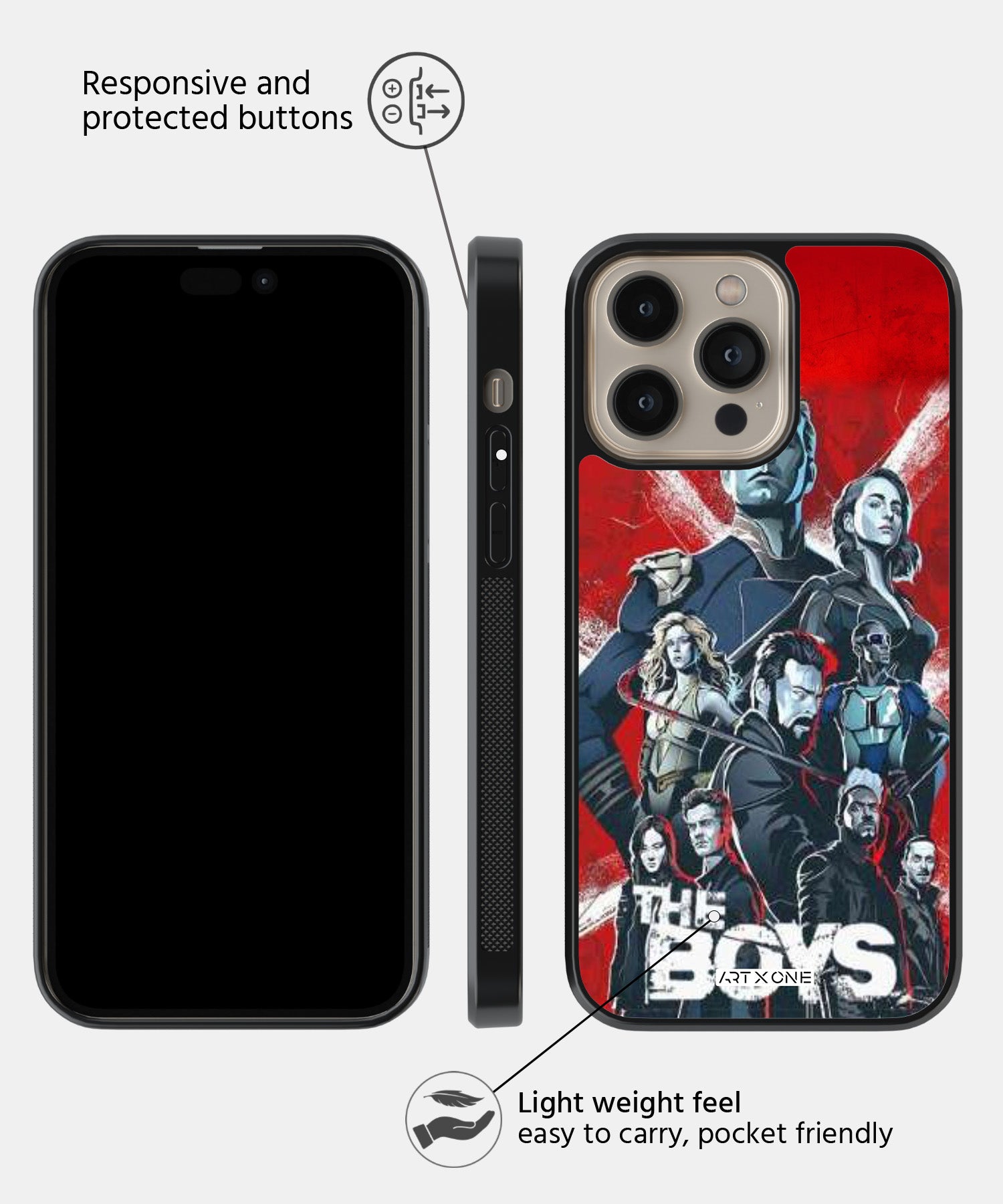 Amazon Prime The Boys Mobile Back Cover