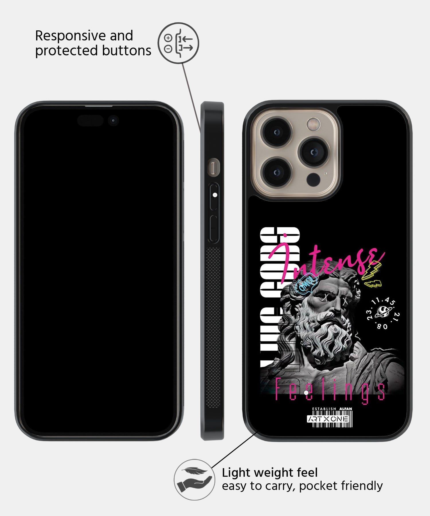 Intense Mobile Back Cover