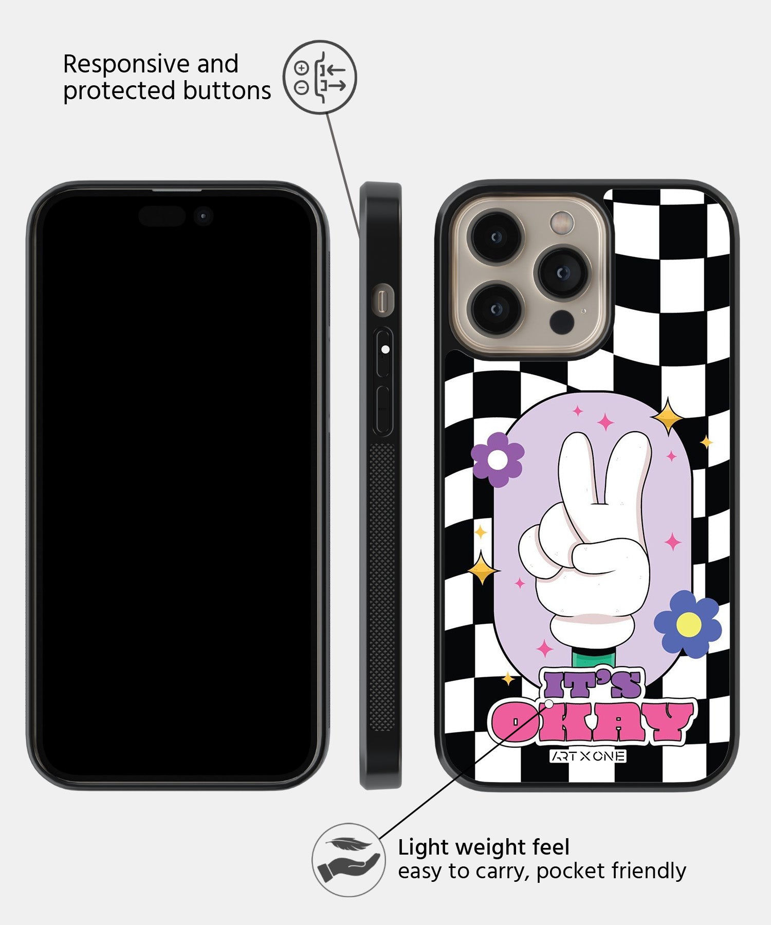 It's Okay Checkered