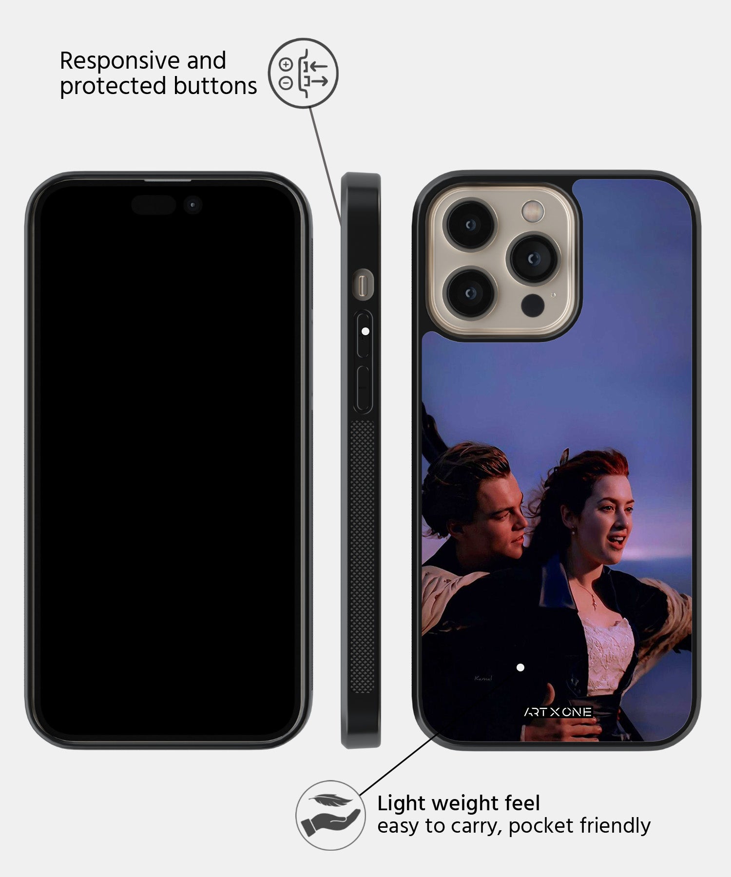 Jack Rose Mobile Back Cover