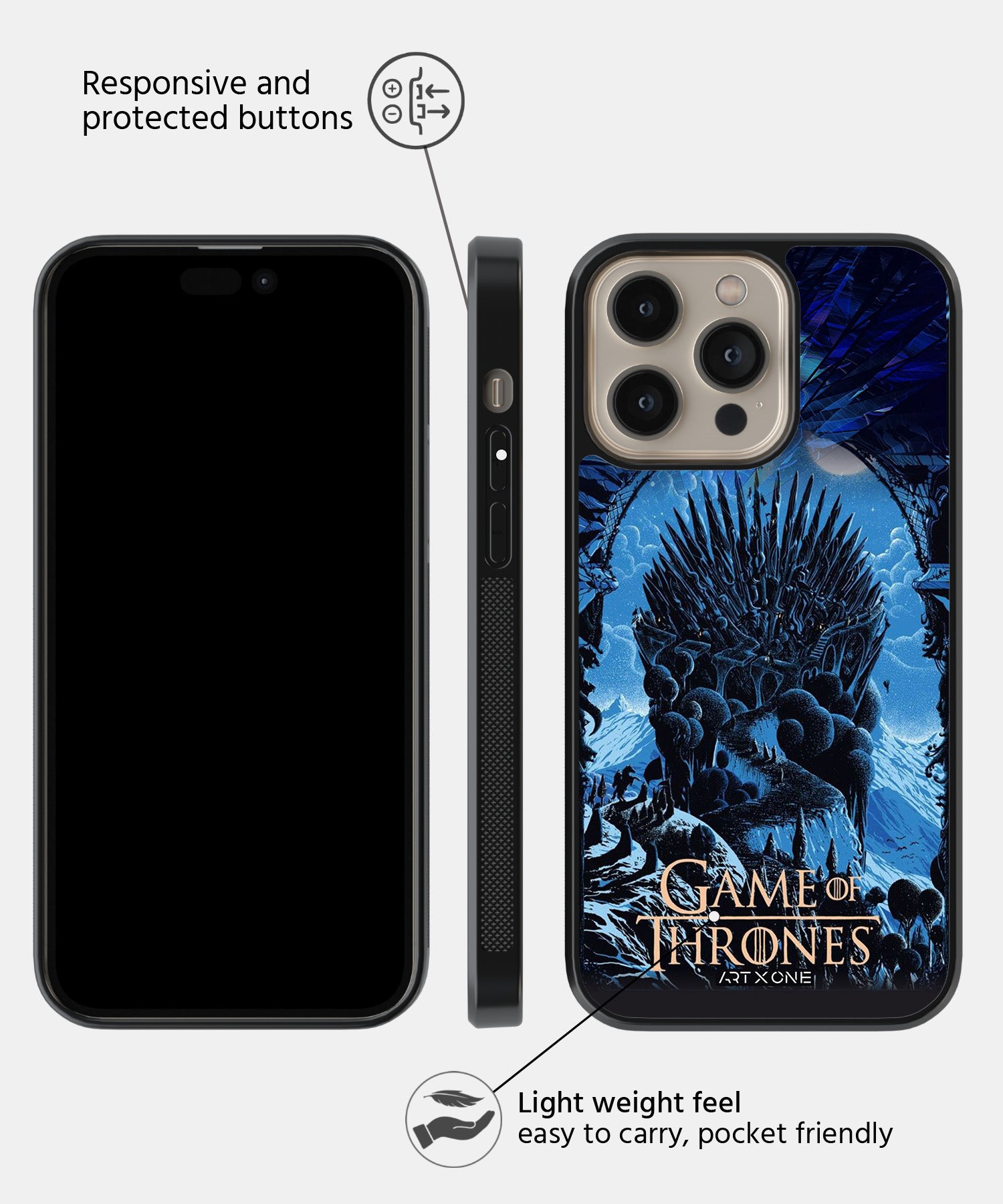 The Throne Mobile Back Cover