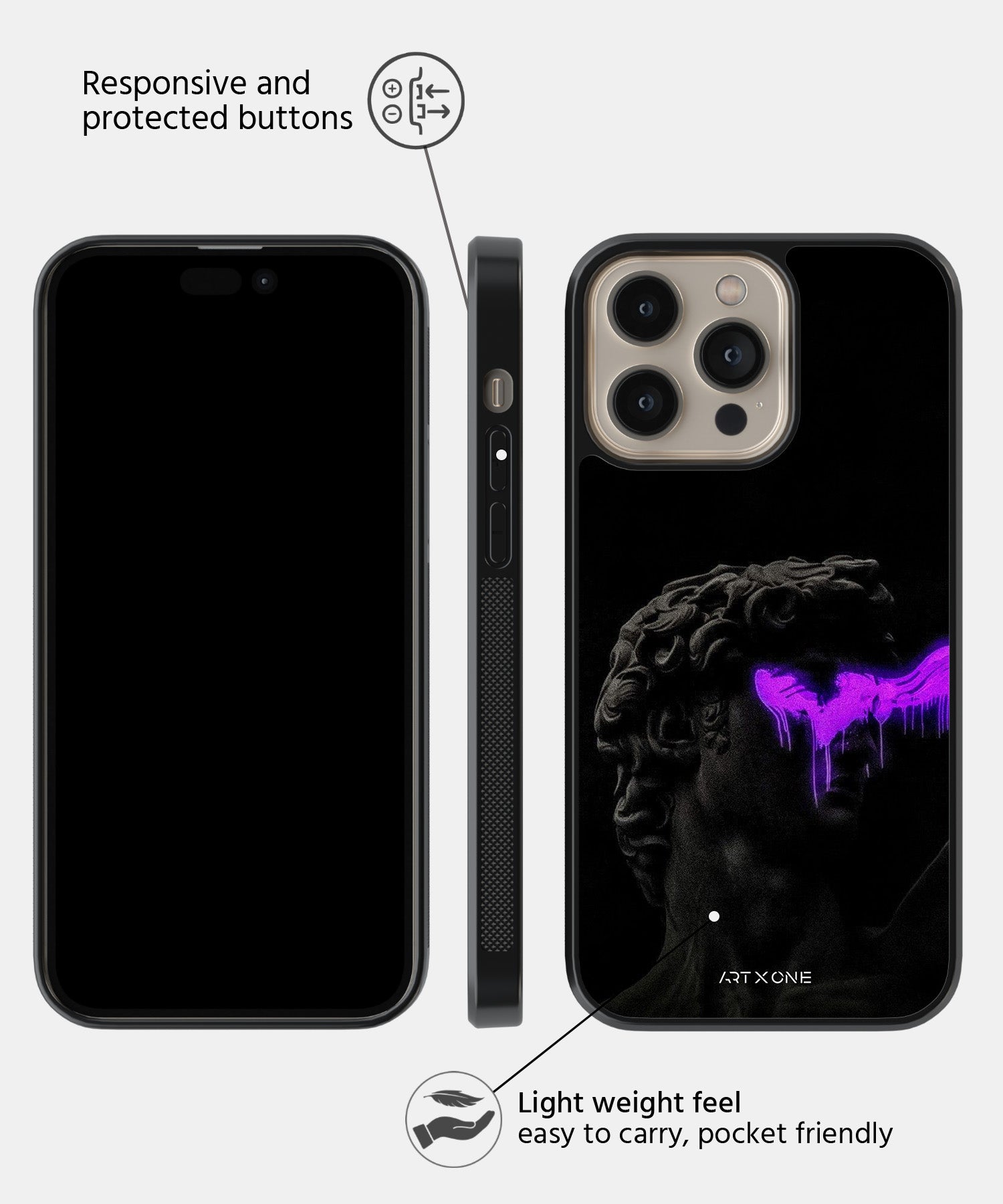 The Greek God Mobile Back Cover