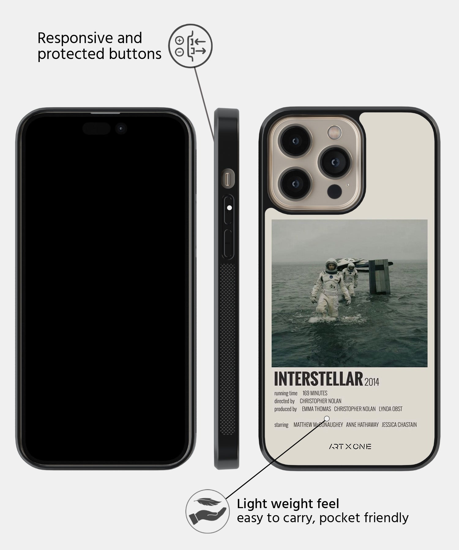 Interstellar Mobile Back Cover